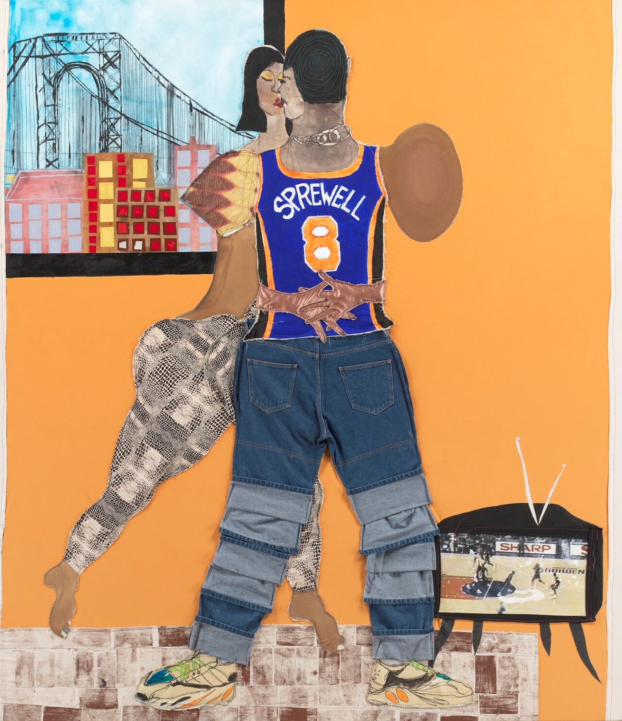 Tschabalala Self, Sprewell, 2020