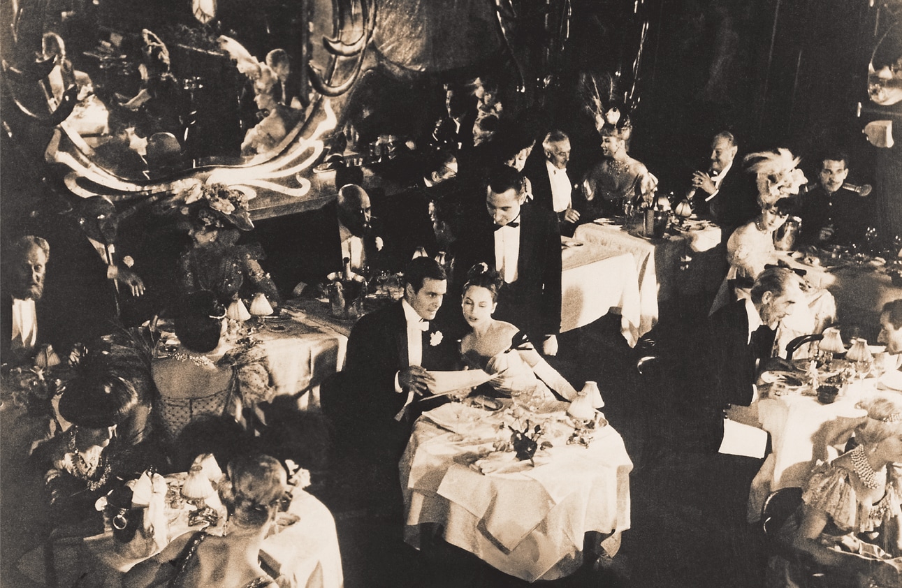 Scene from Vincente Minnelli&#39;s Gigi (1958), in Maxim&#39;s, Pari