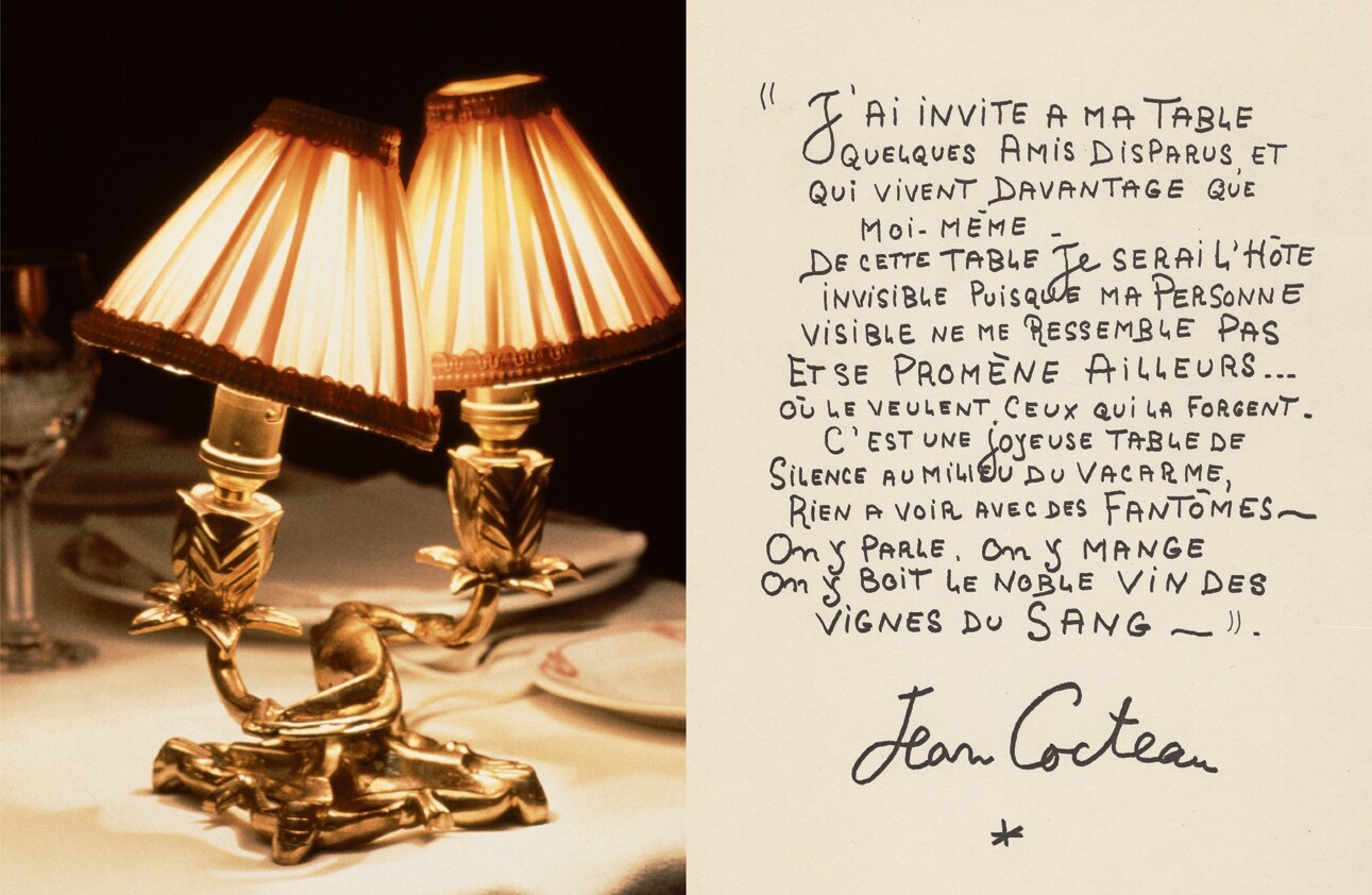 This text by Jean Cocteau was drafted for the 75th anniversa