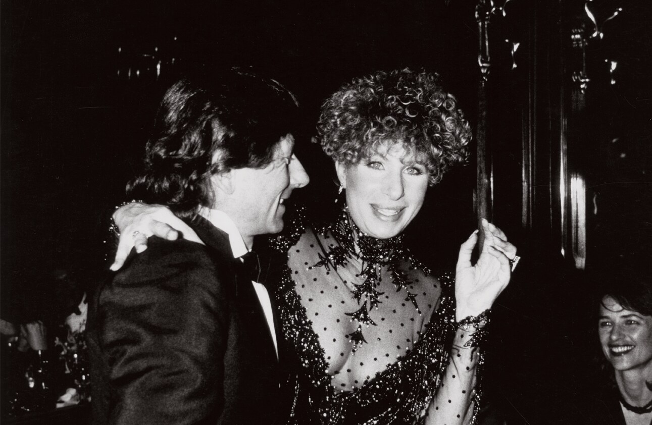 Roman Polanski, Barbara Streisand and Charlotte Rampling