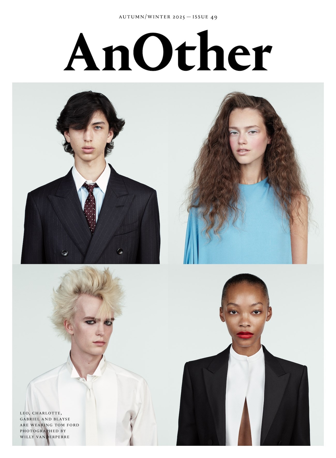 Tom Ford Haider Ackermann for AnOther Magazine A/W25