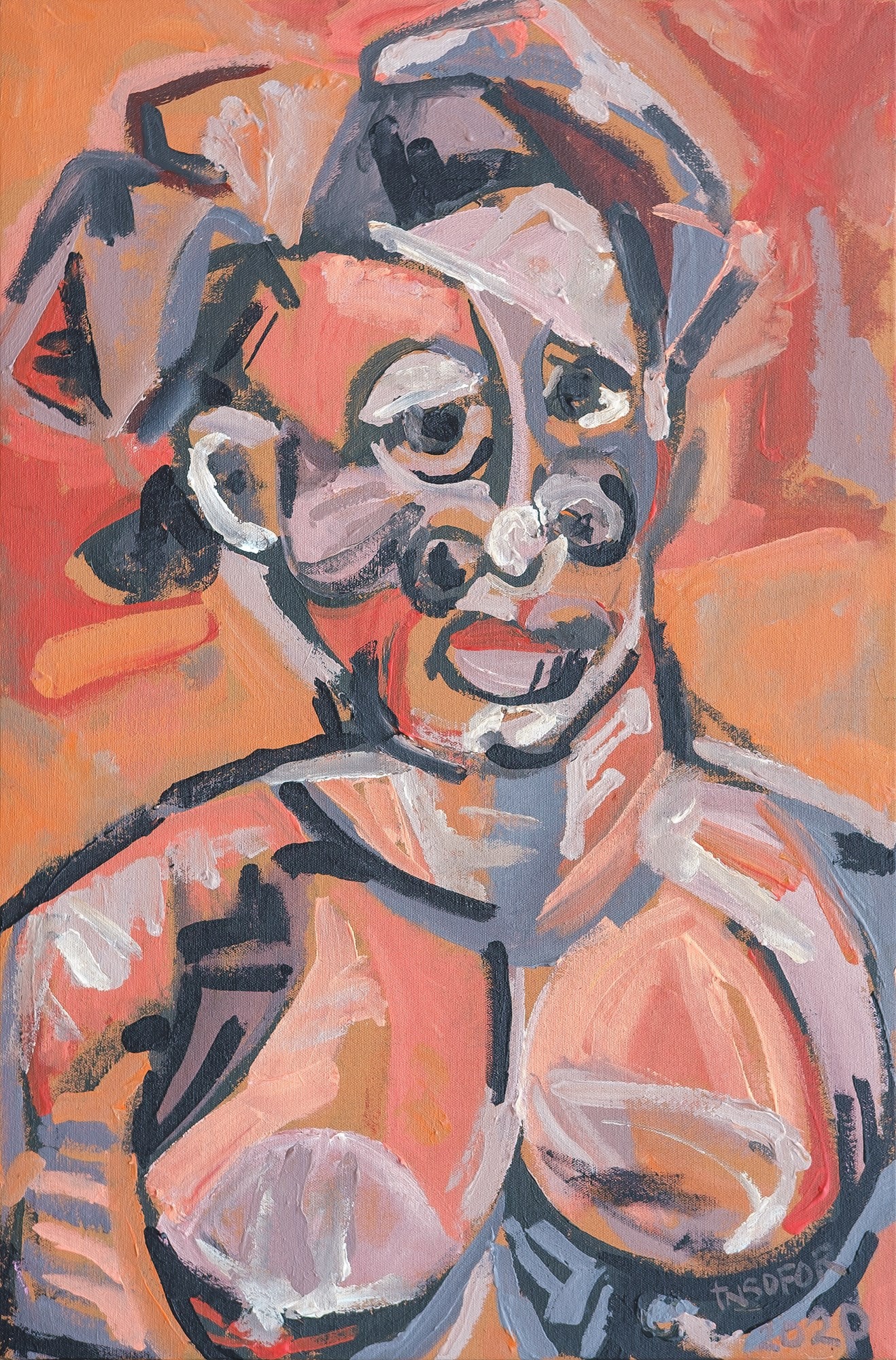 Anthony Nsofor, Nne (Before Braque, Picasso and co