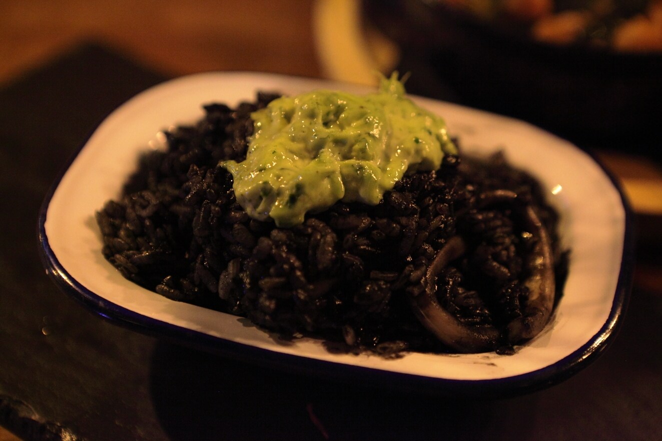 Black rice at Black Pig