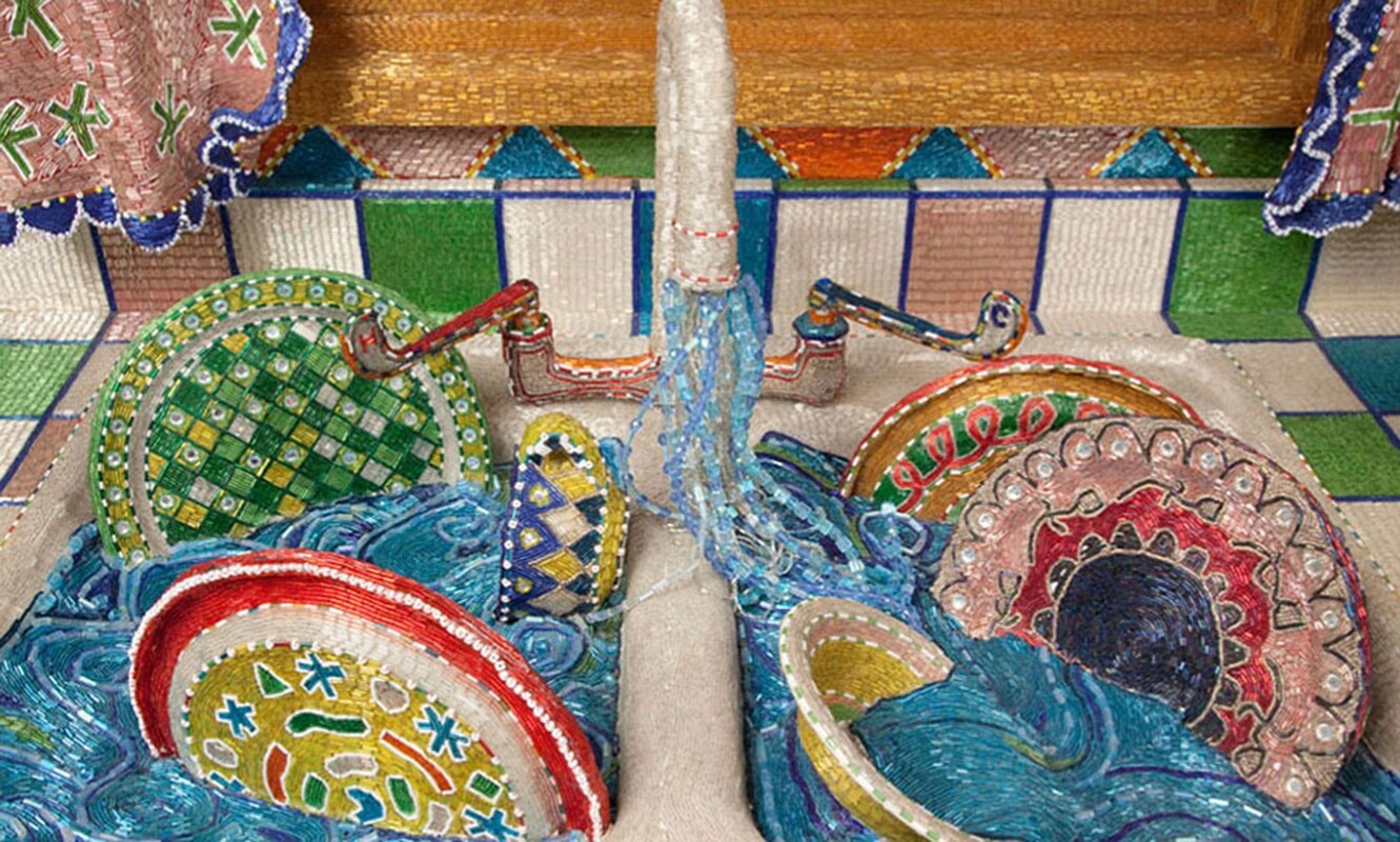 Liza Lou, Kitchen, 1991-1996
