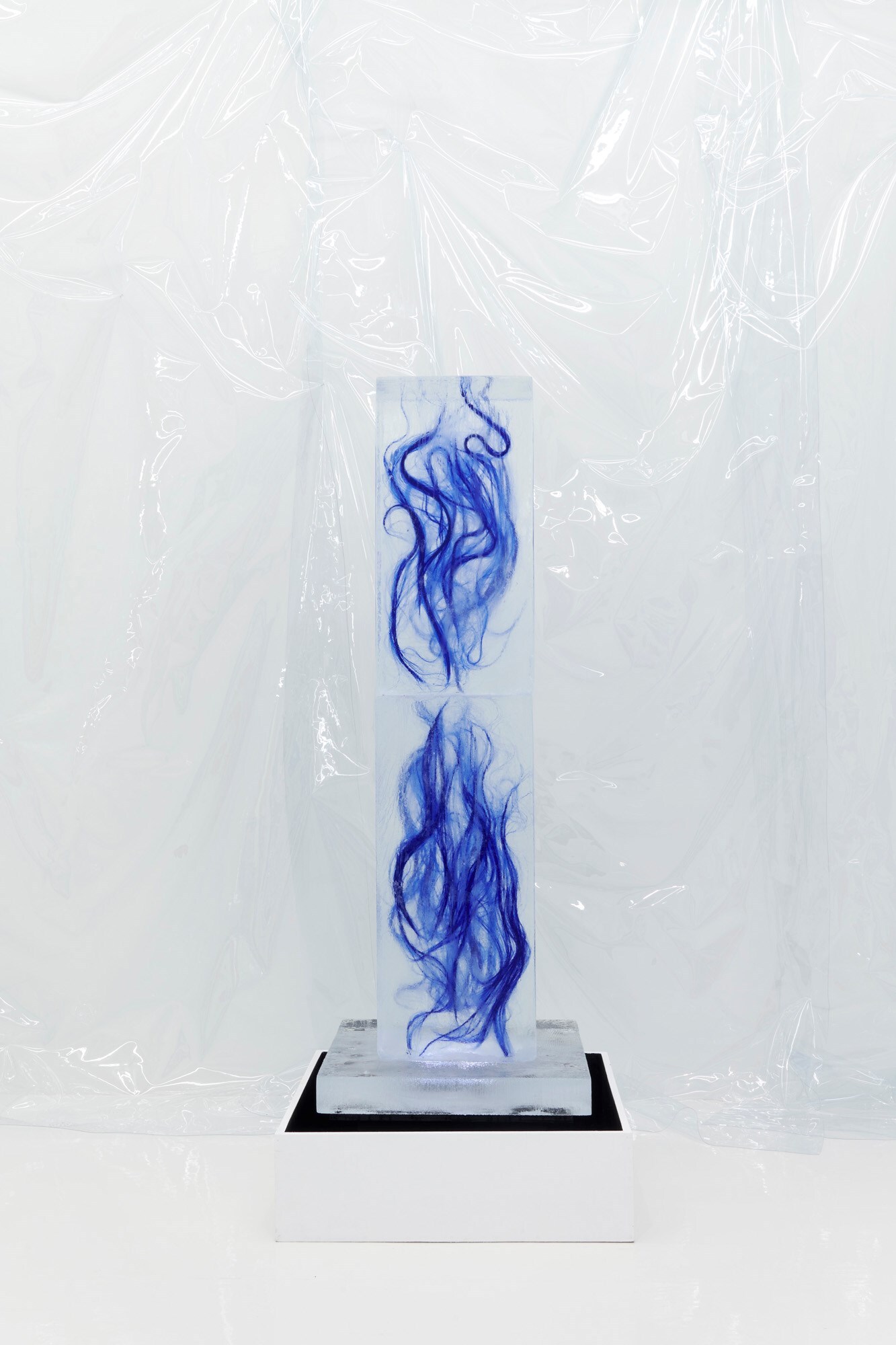 Donna Huanca WET SLIT exhibition Simon Lee London 2020