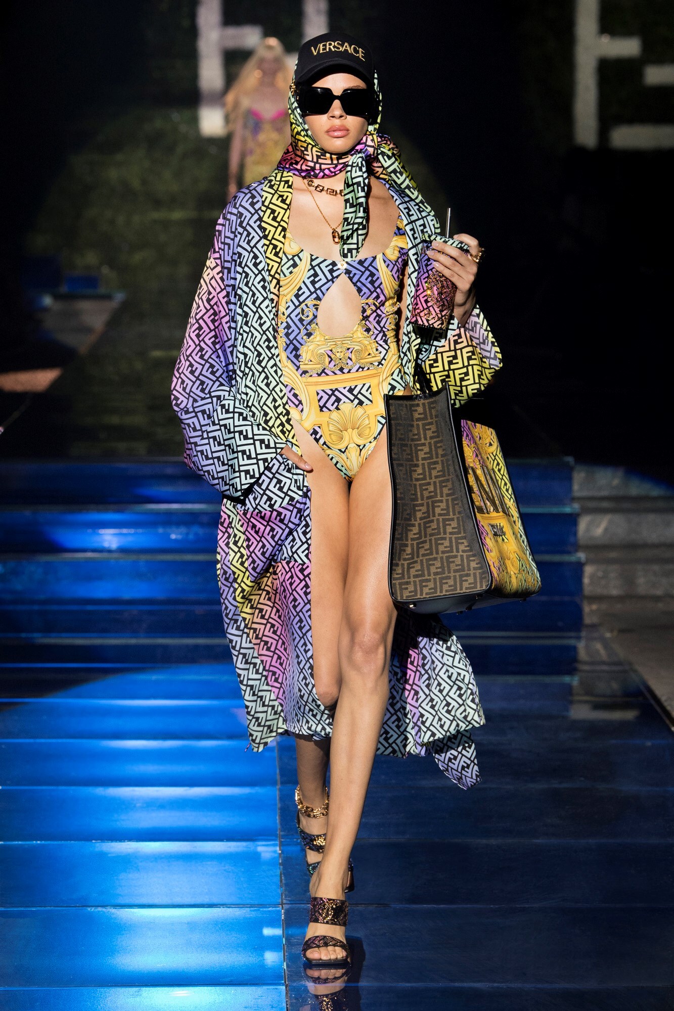 Versace Fendi Fendace collaboration Kim Jones Donatella