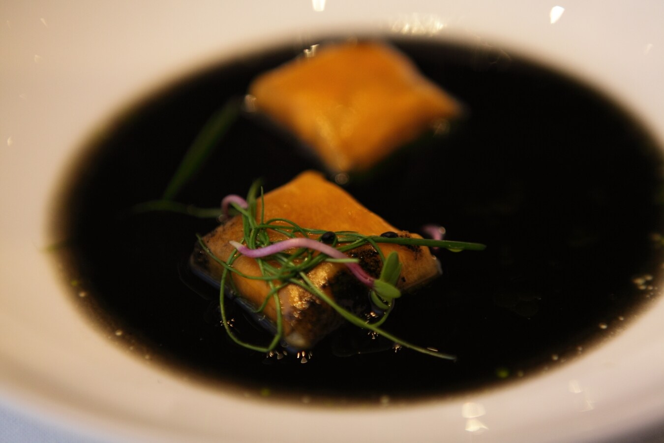 Quick change squid at Ametsa with Arzak Instruction