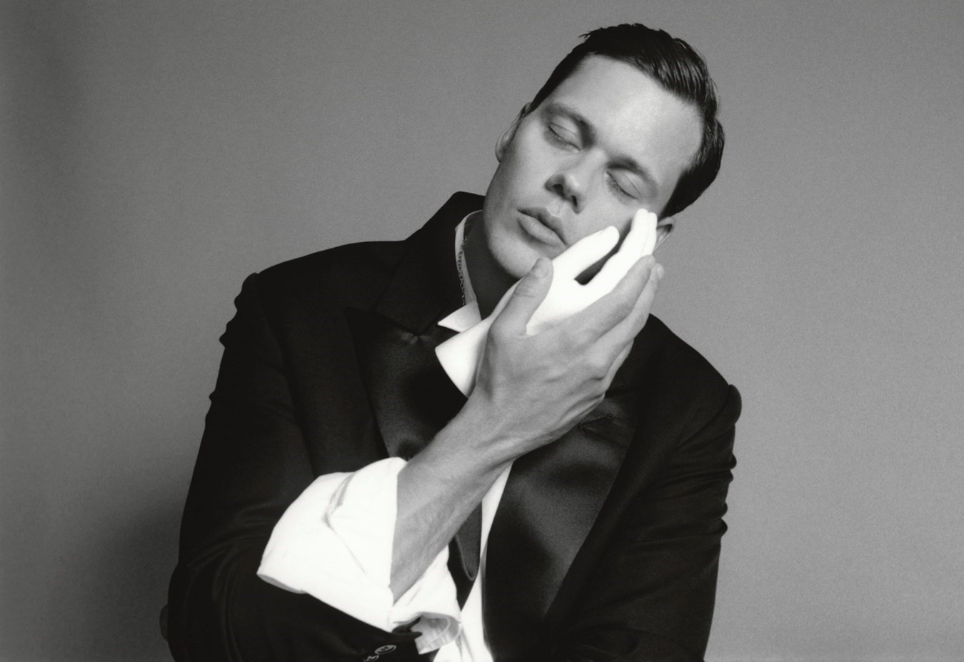 Bill Skarsg&#229;rd for AnOther Magazine Autumn/Winter 2024