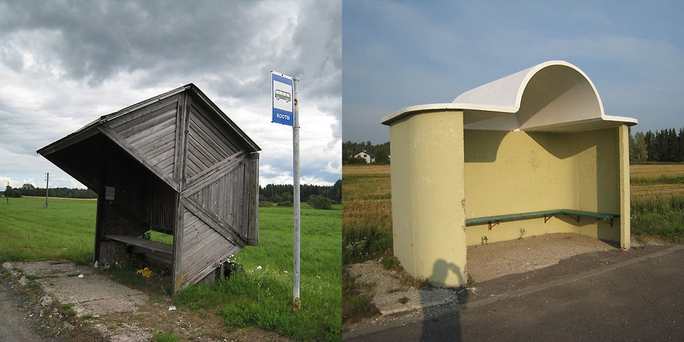 Bus stops in Estonia