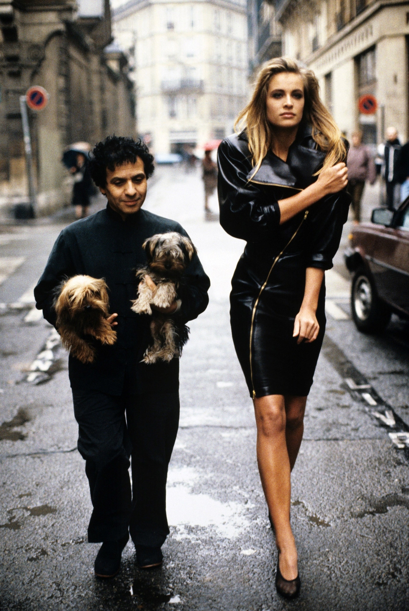Azzedine Alaia 80年代　タンクトップ Azzedine Alaia 'King of Cling' 1982 Runway Show Debut [PHOTOS]