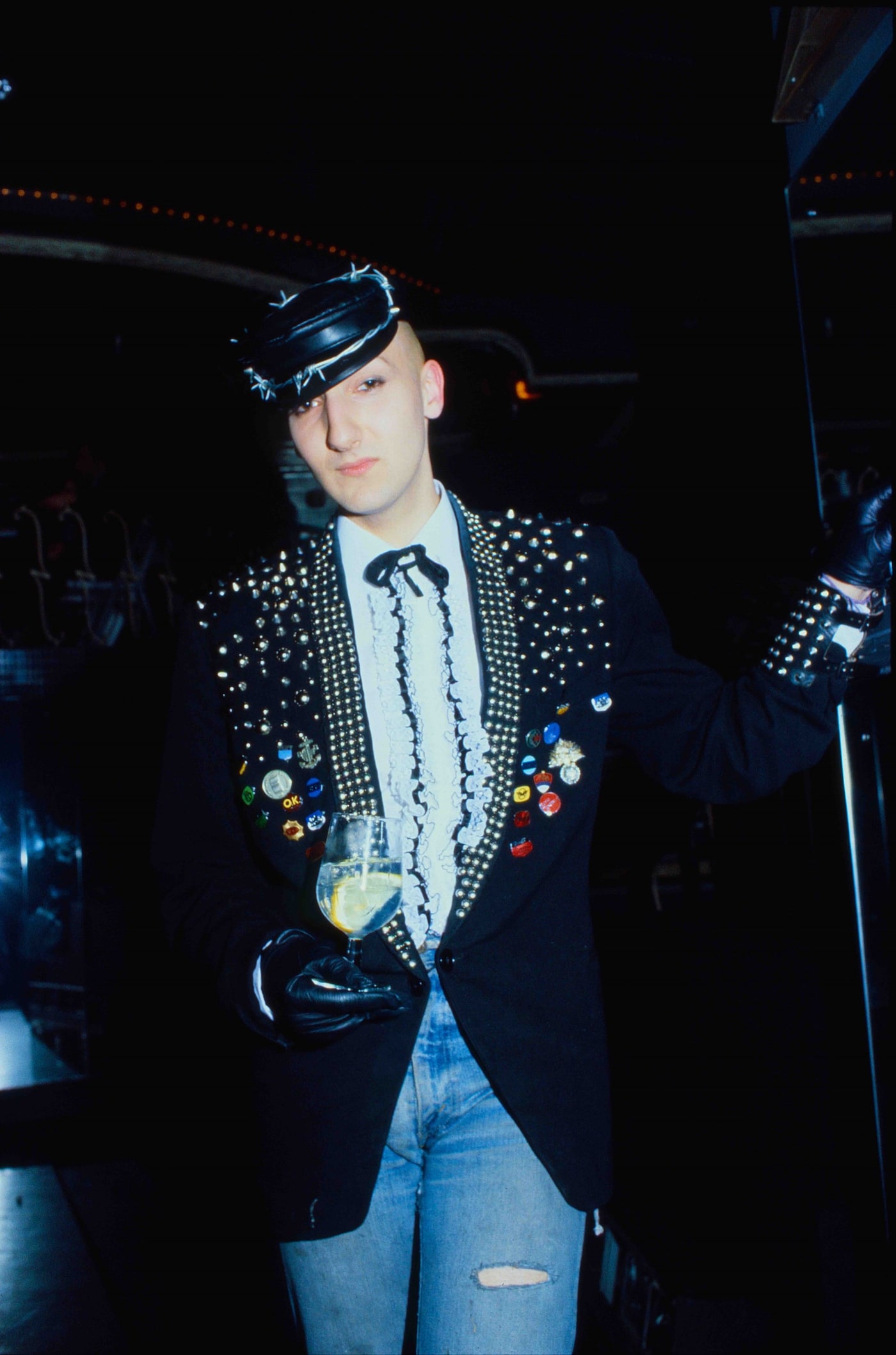 Designer Created by Stephen Jones for Marc Jacobs Sequin Hat from Bergdorfs. NWT London Fashion Week: Stephen Jones main image 2