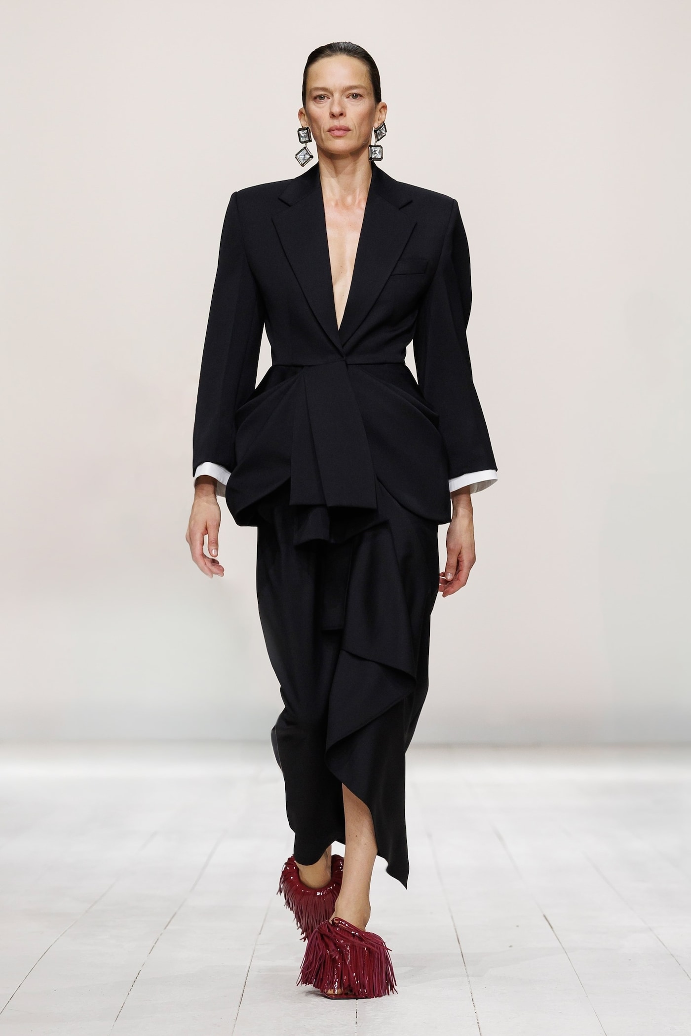 At Givenchy, Sarah Burton Strips Back the Female Vocabulary of