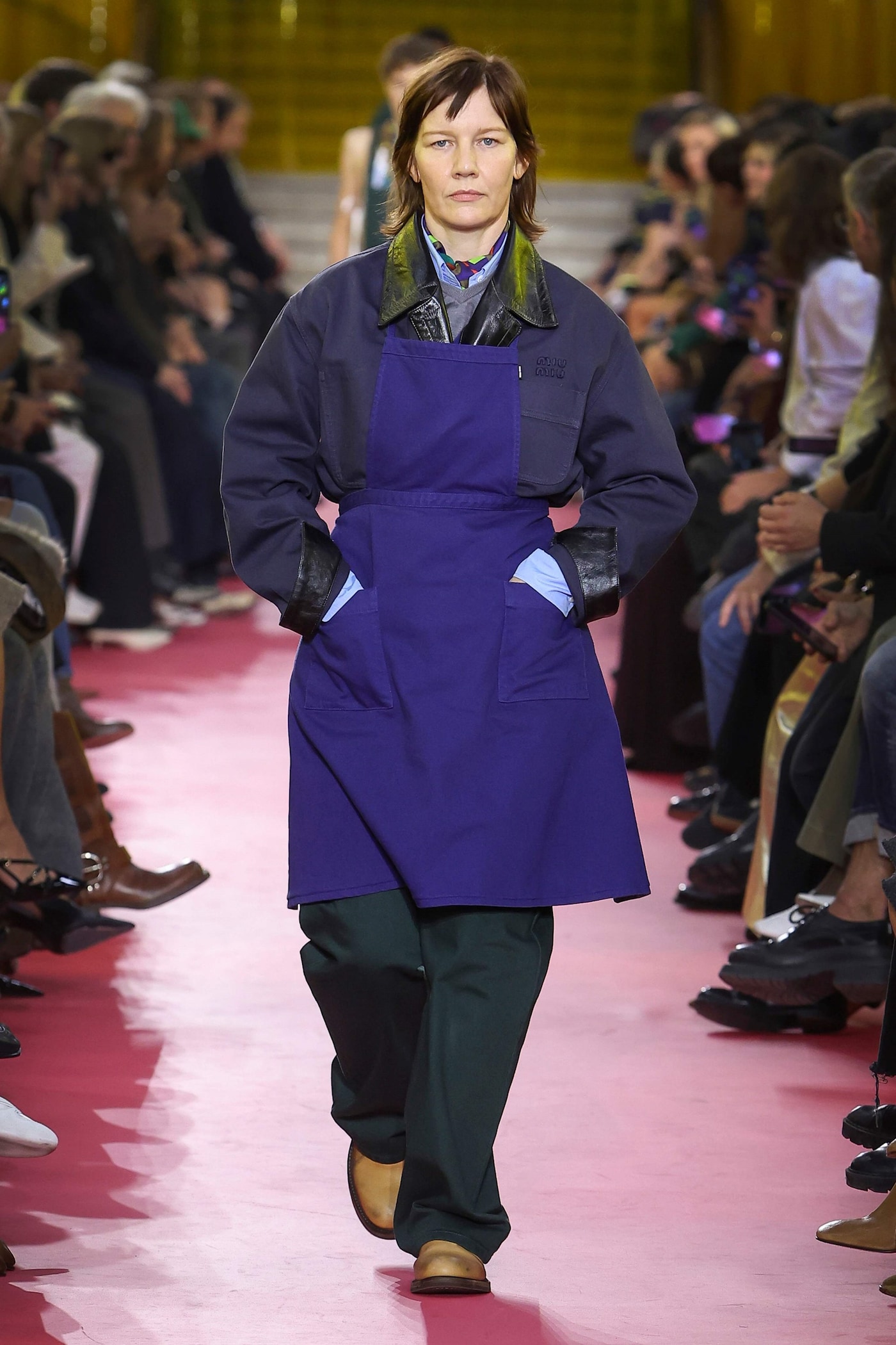 Miu Miu: An Especially Fashionable Factory Cafeteria at Lunchtime