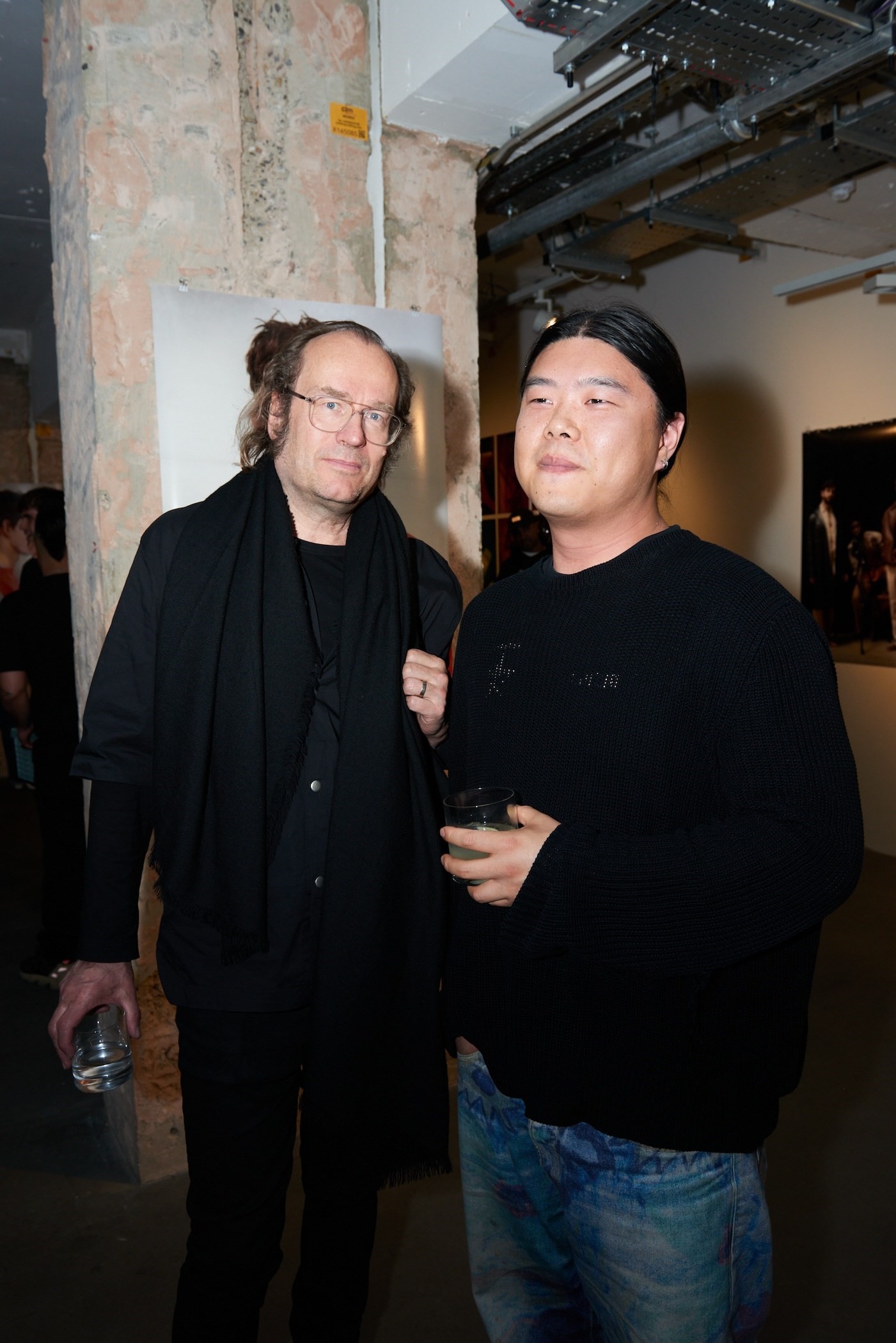 Guests at the Private View for Shashin Ron (On Photography)