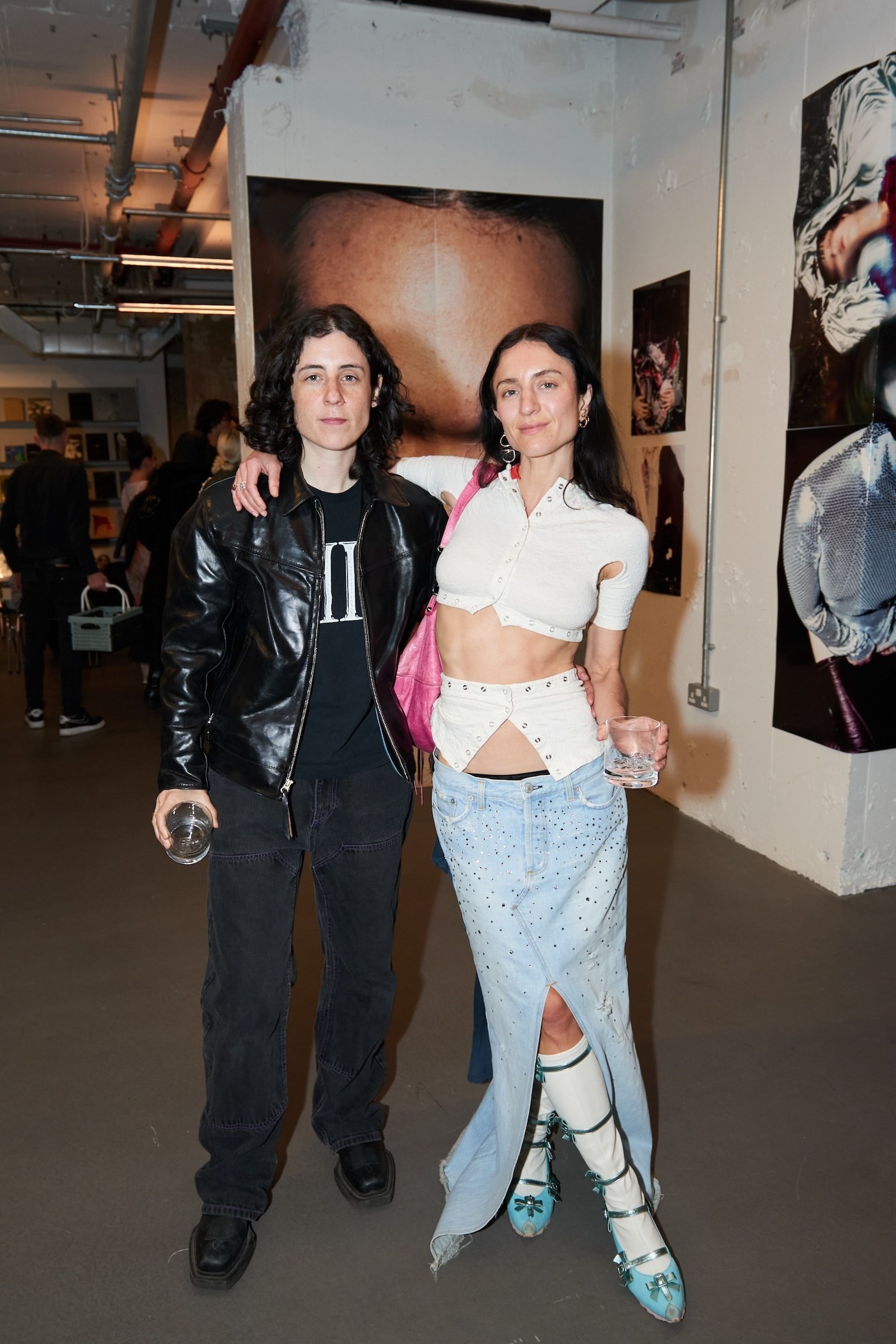 Guests at the Private View for Shashin Ron (On Photography)