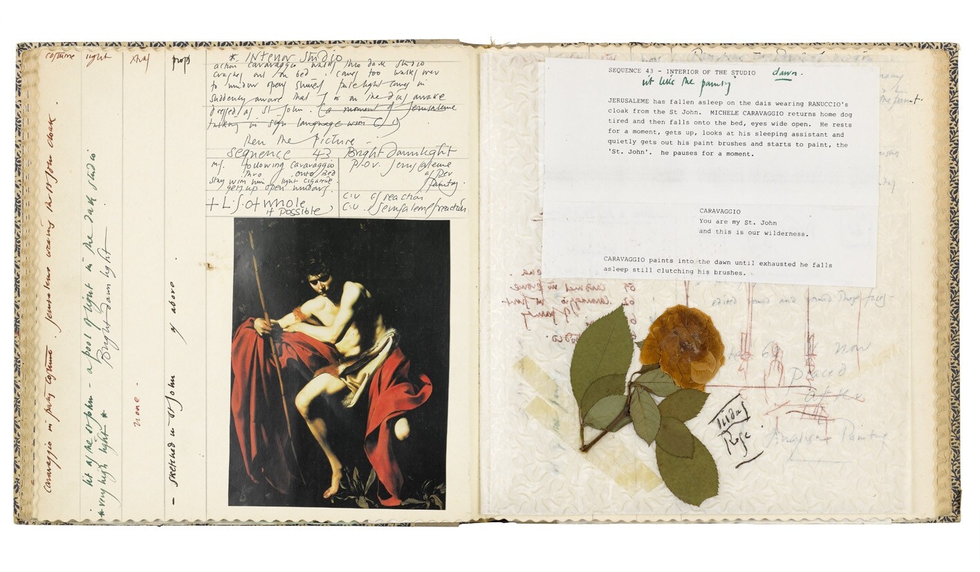 From Derek Jarman&#39;s Sketchbooks