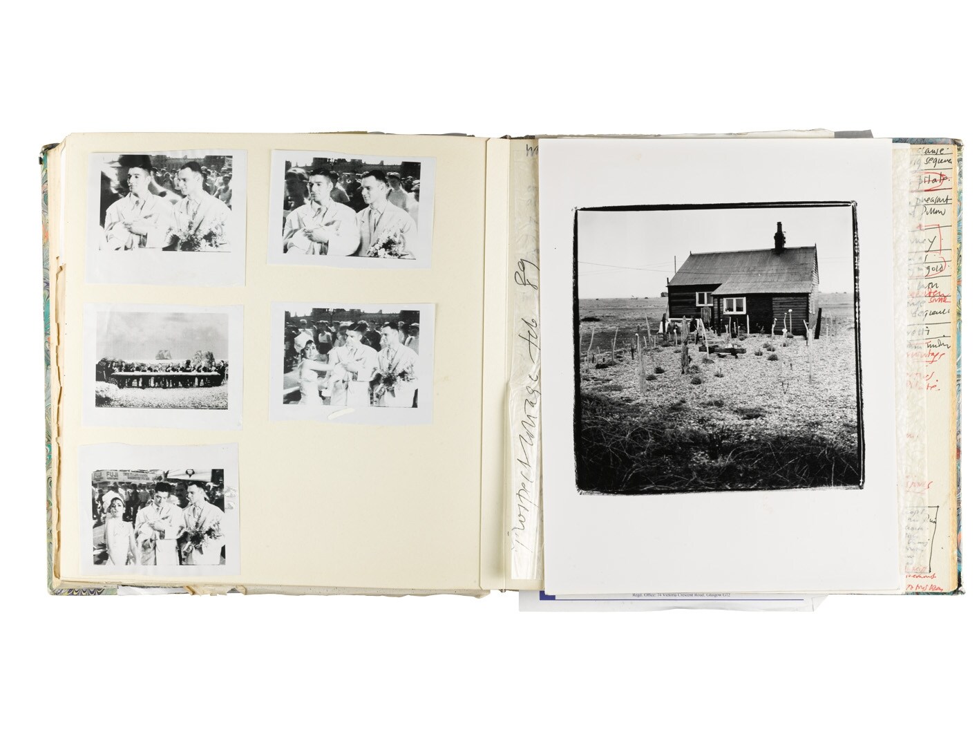 From Derek Jarman&#39;s Sketchbooks