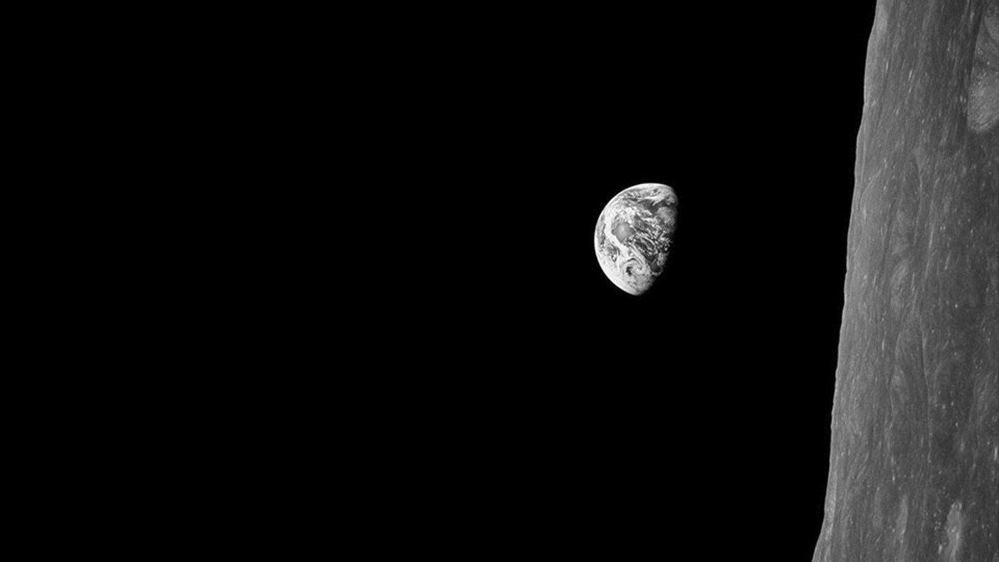 Earthrise by William Anders, 1968