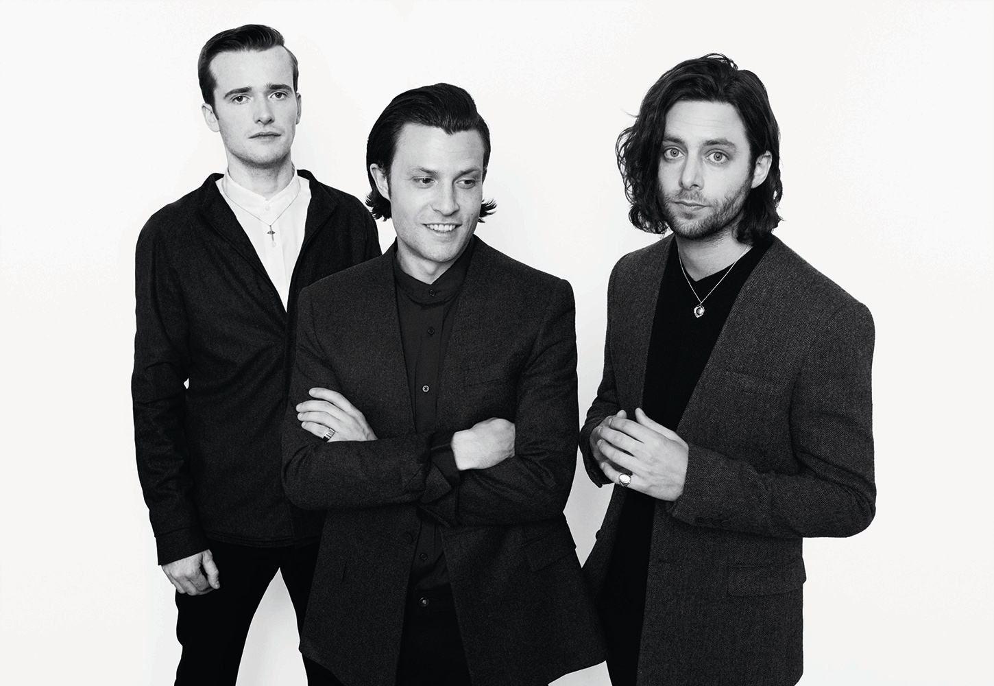 Orlando Weeks, Felix White and Sam Doyle from The Maccabees 