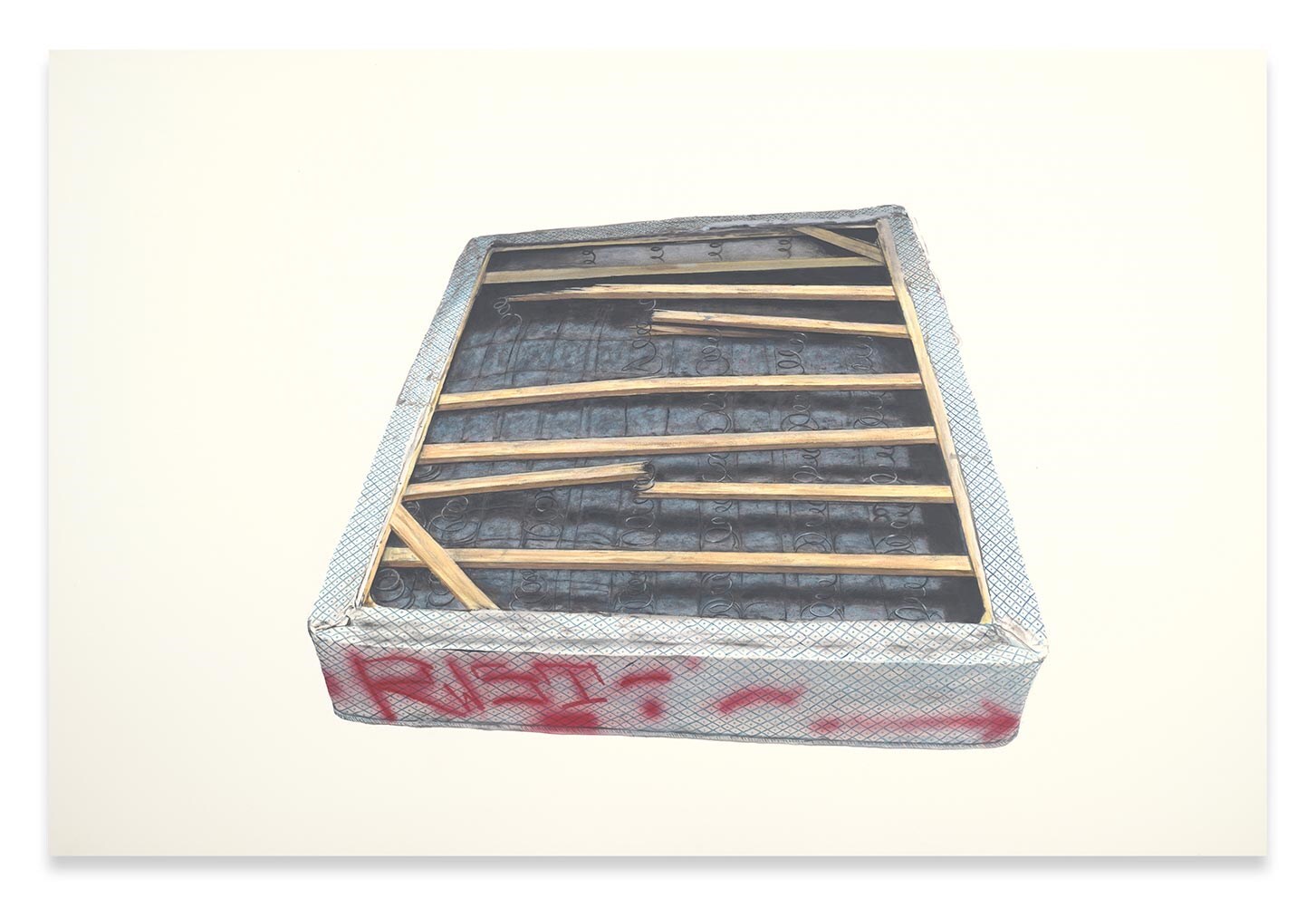 Ed-Ruscha,-Metro-Mattress-#3-(2015)