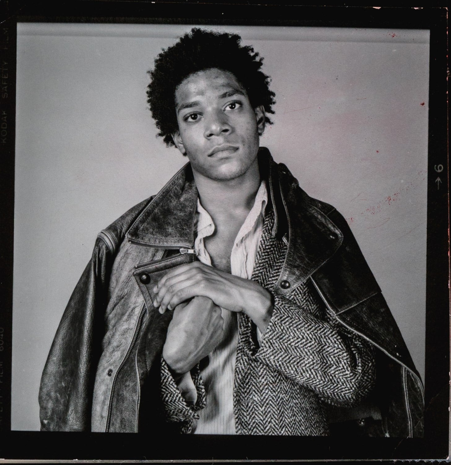 Jean Michel Basquiat fashion style studio Richard Corman