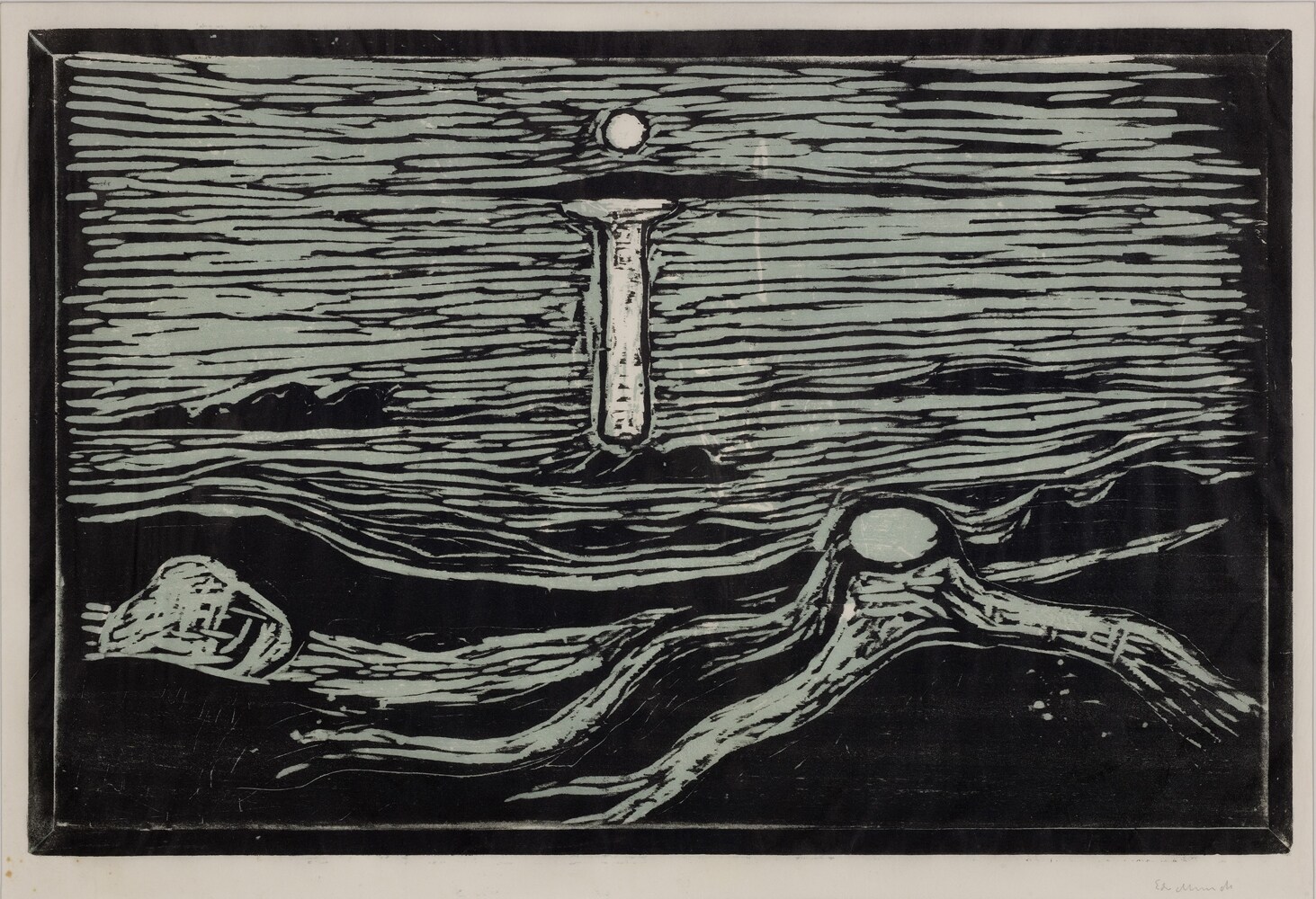 Edvard Munch, Seascape, 1897