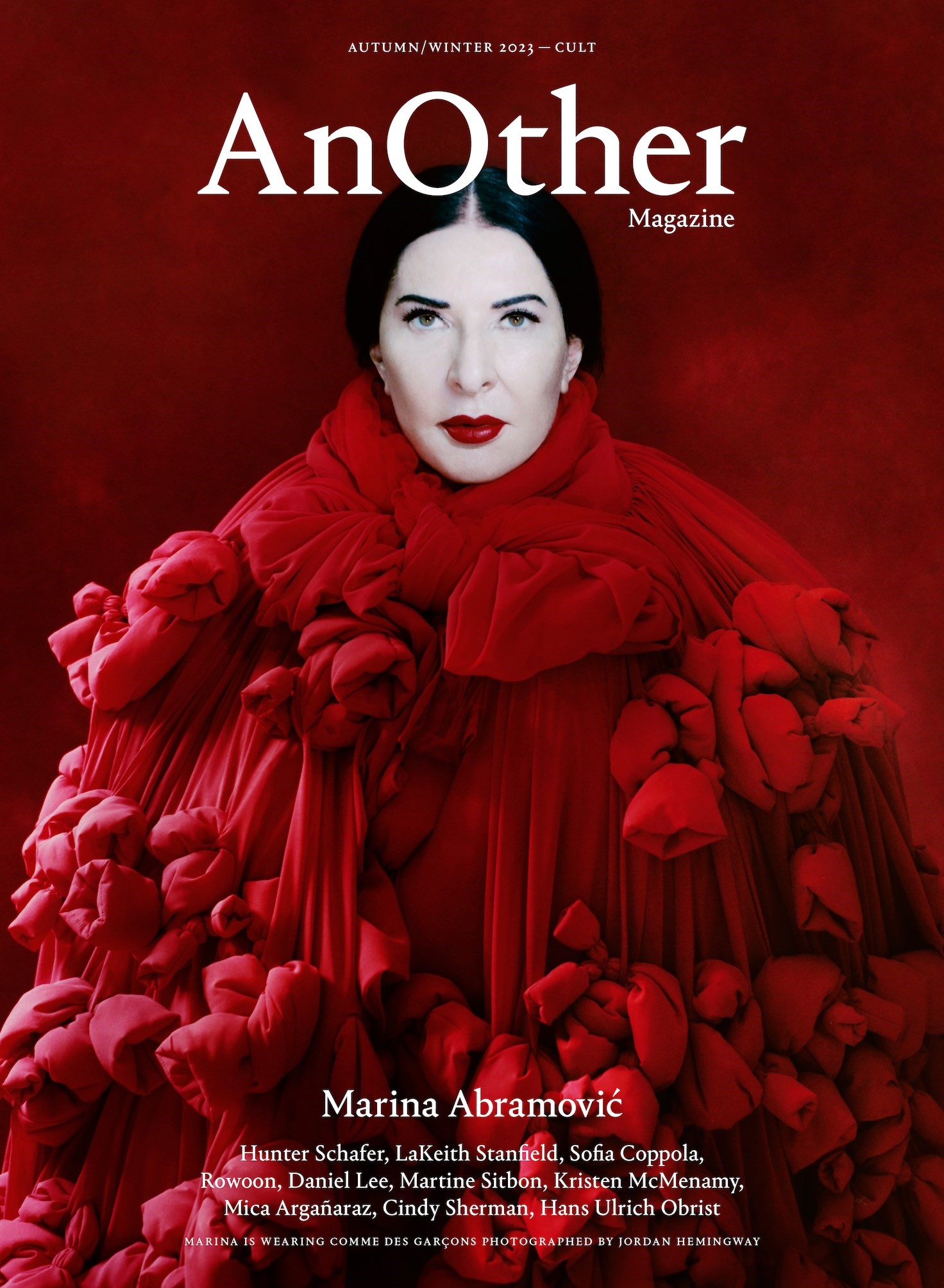 Marina Abramovic for AnOther Autumn/Winter 2023