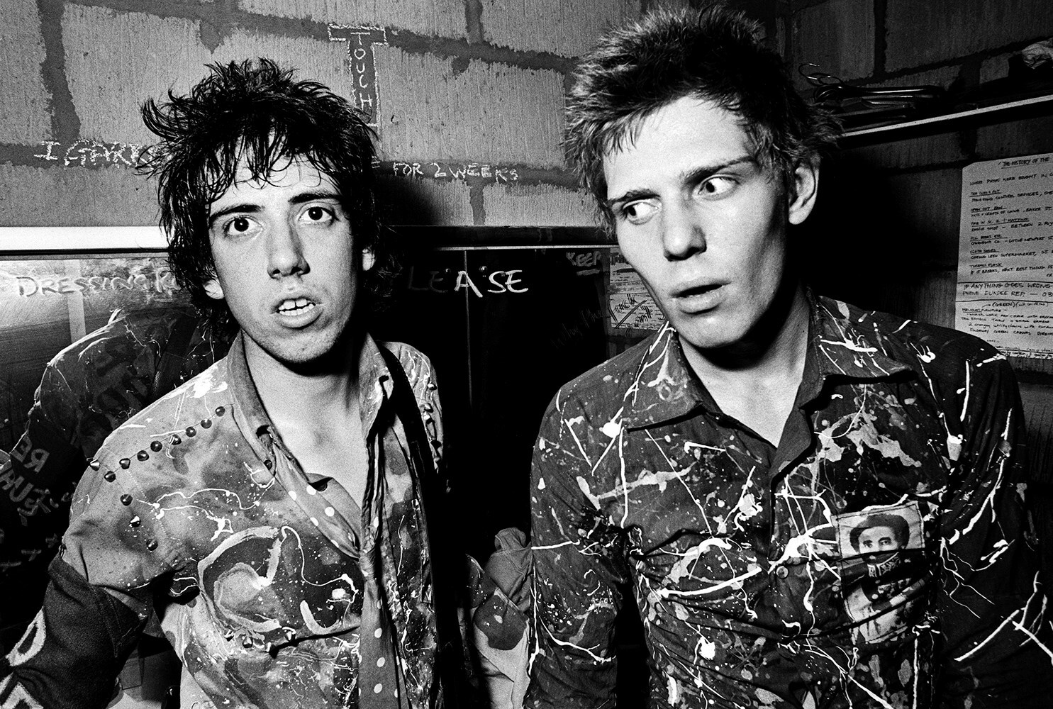 5. Mick Jones and Paul Simonon, The Clash, London 
