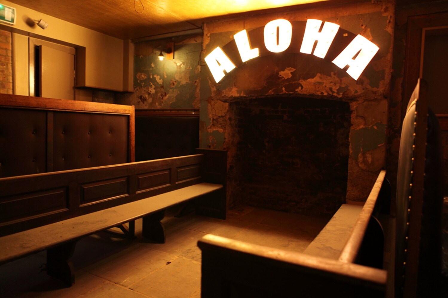 New bar in the basement of Brunswick House