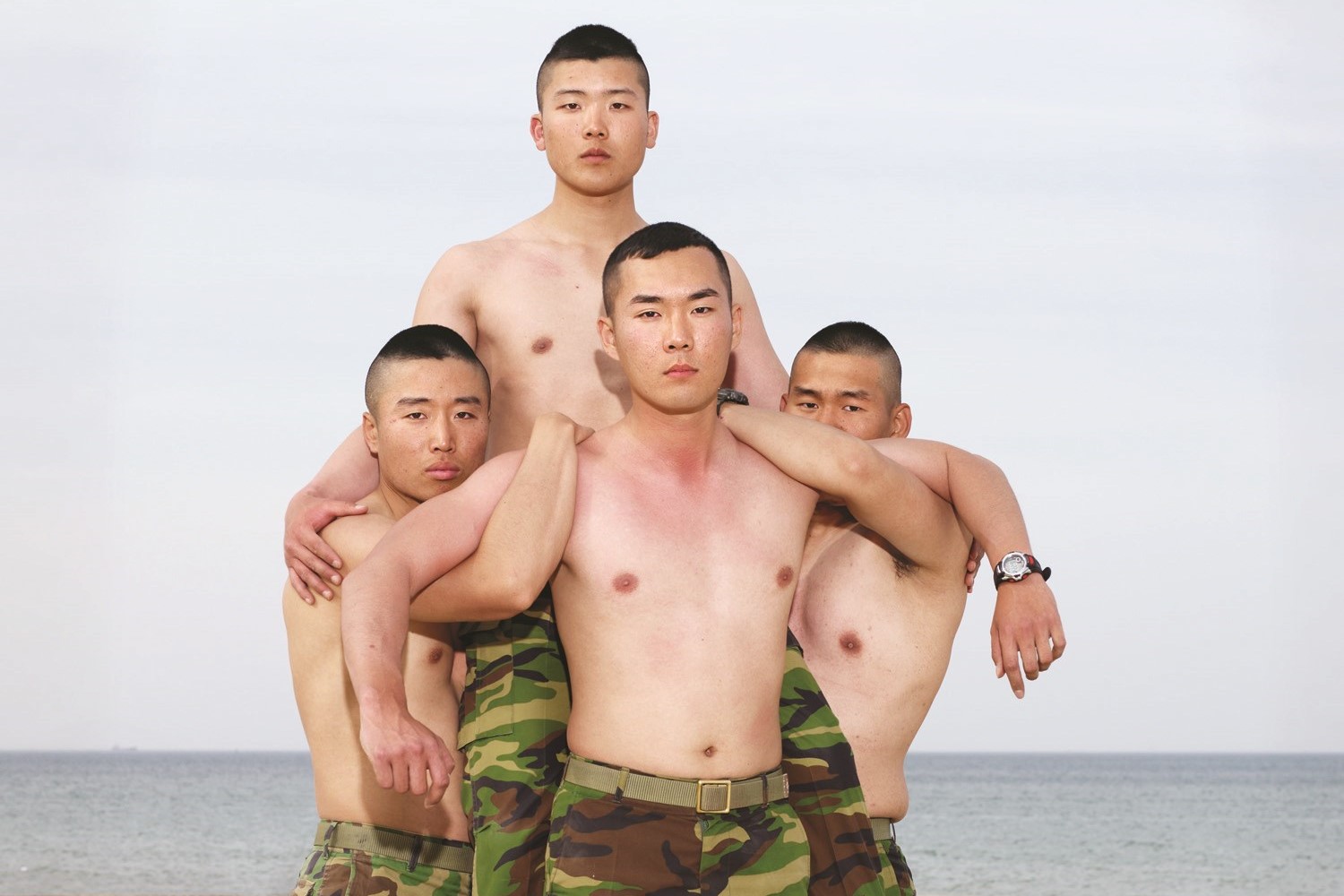 Heinkuhn Oh North South Korea border DMZ soldiers men