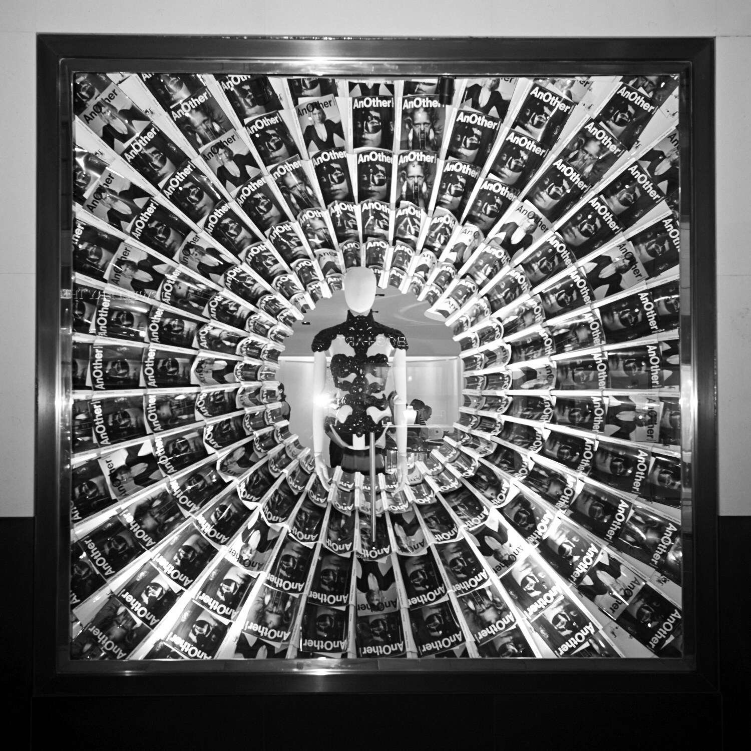 The windows at Alexander McQueen