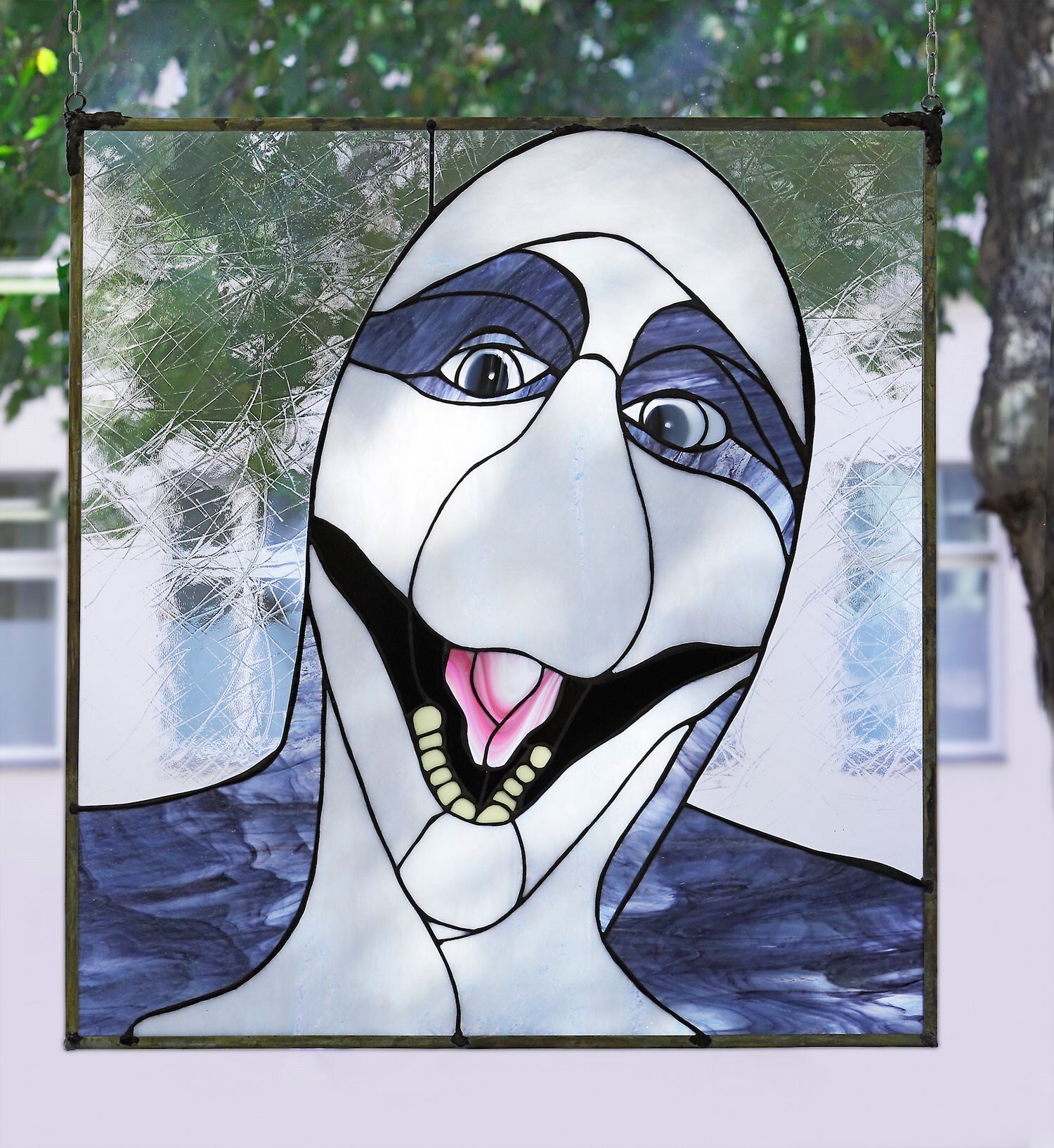 Jamian-Juliano-Villani,-Orcaman,-2015.-Stained-gla