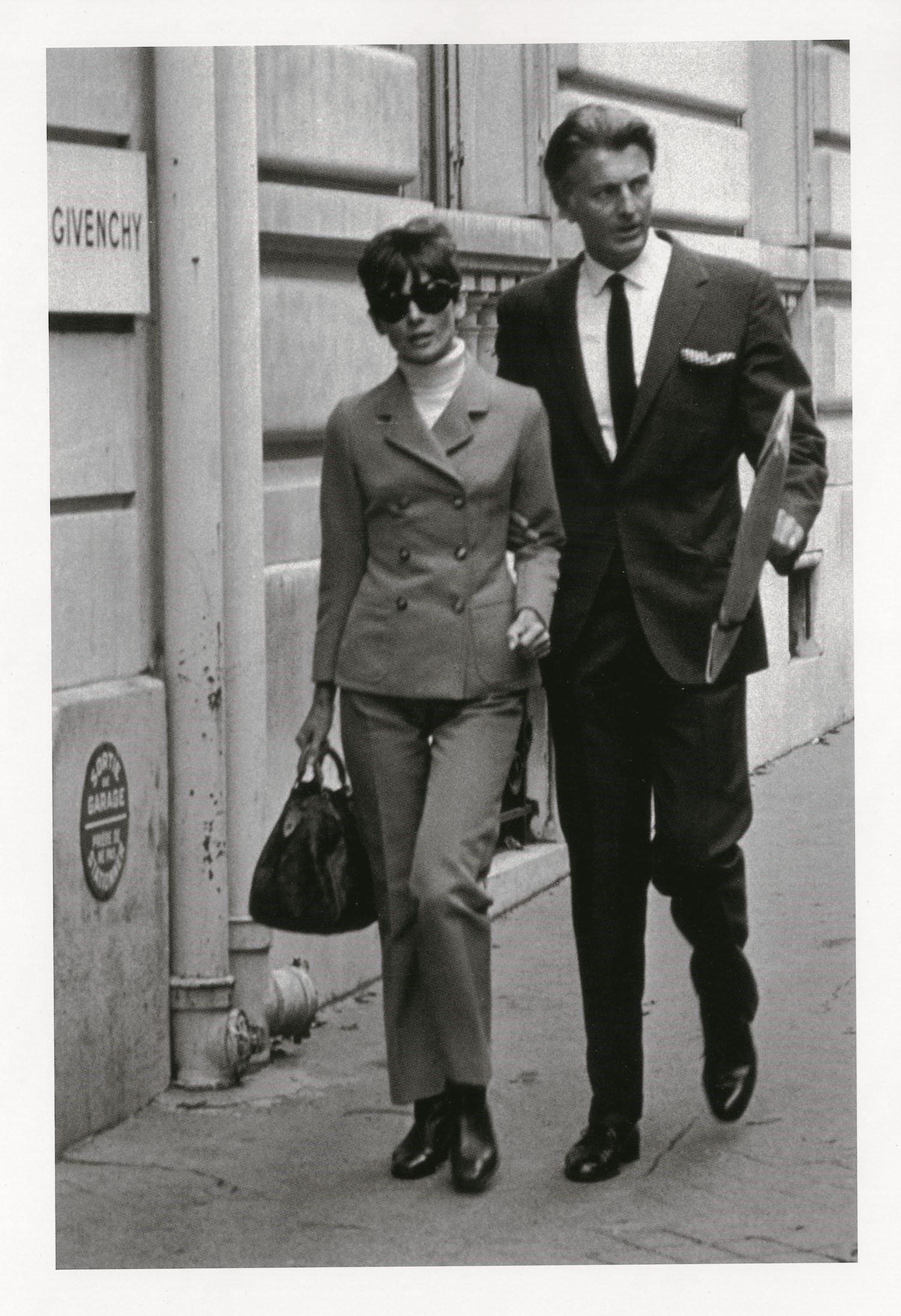 Hubert de Givenchy et Audrey Hepburn, Paris &#169; Coll