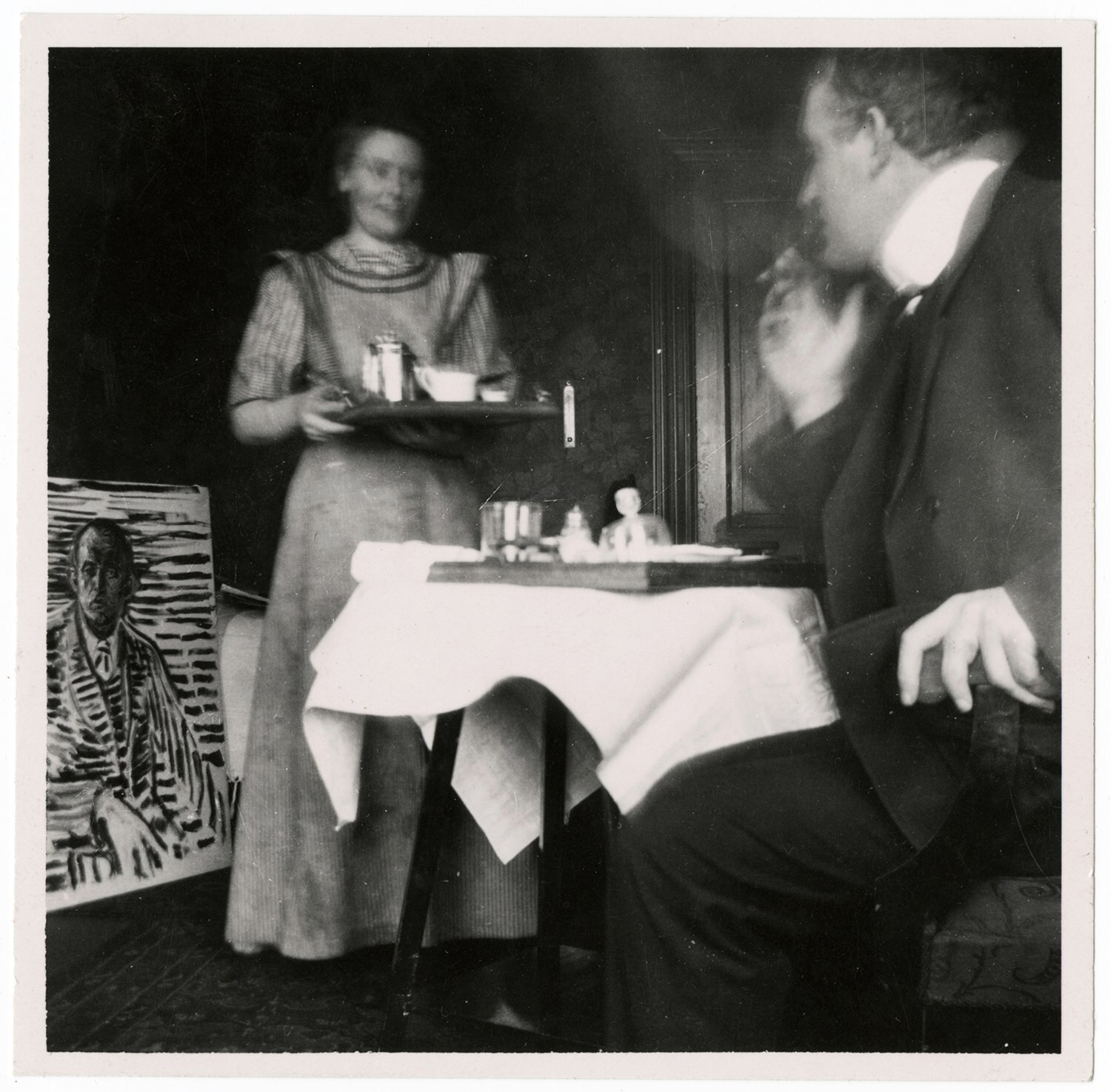 2. Self-Portrait at the Breakfast Table