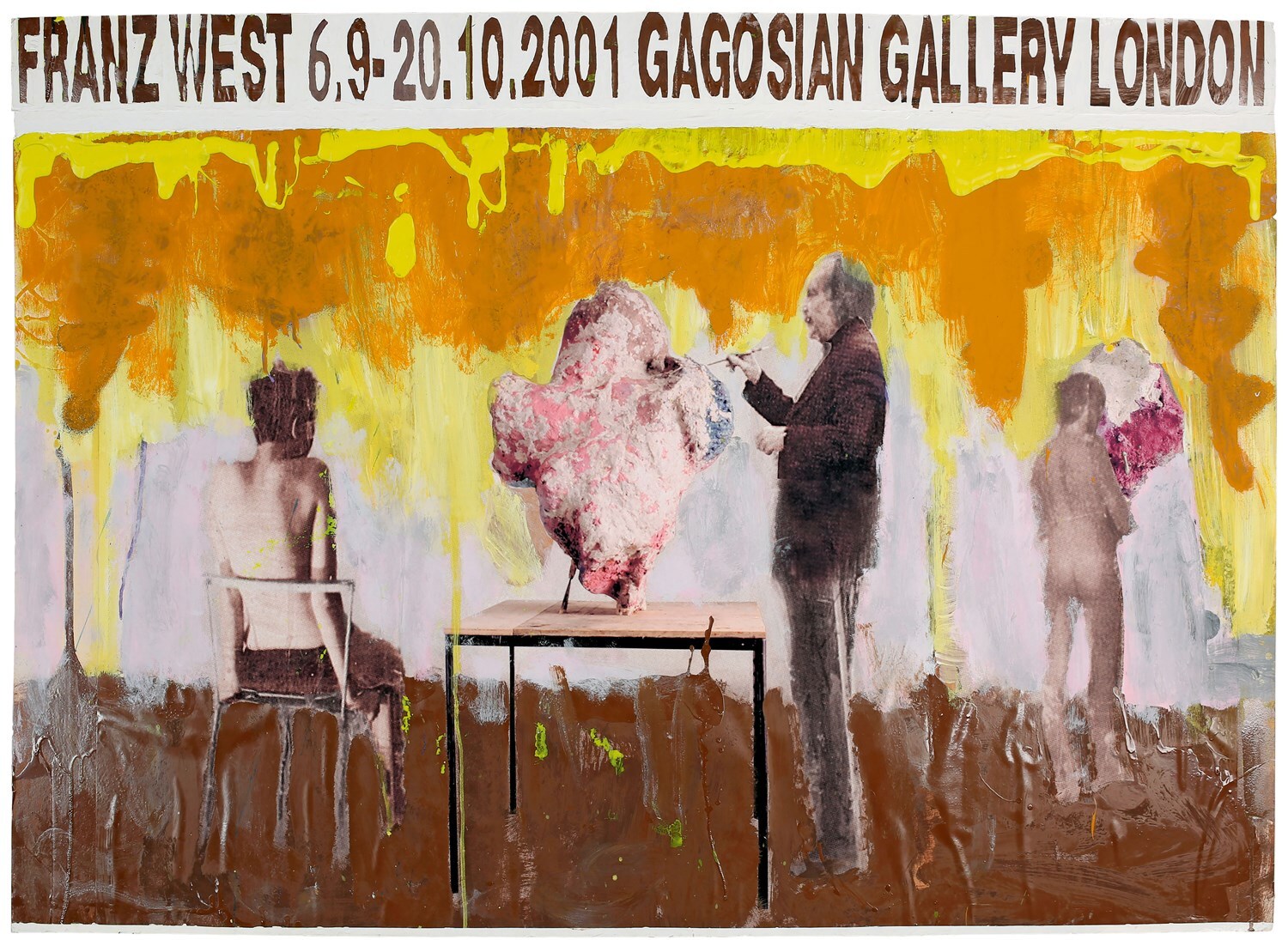 Franz-West-Plakatenwurf-(Gagosian-Gallery)