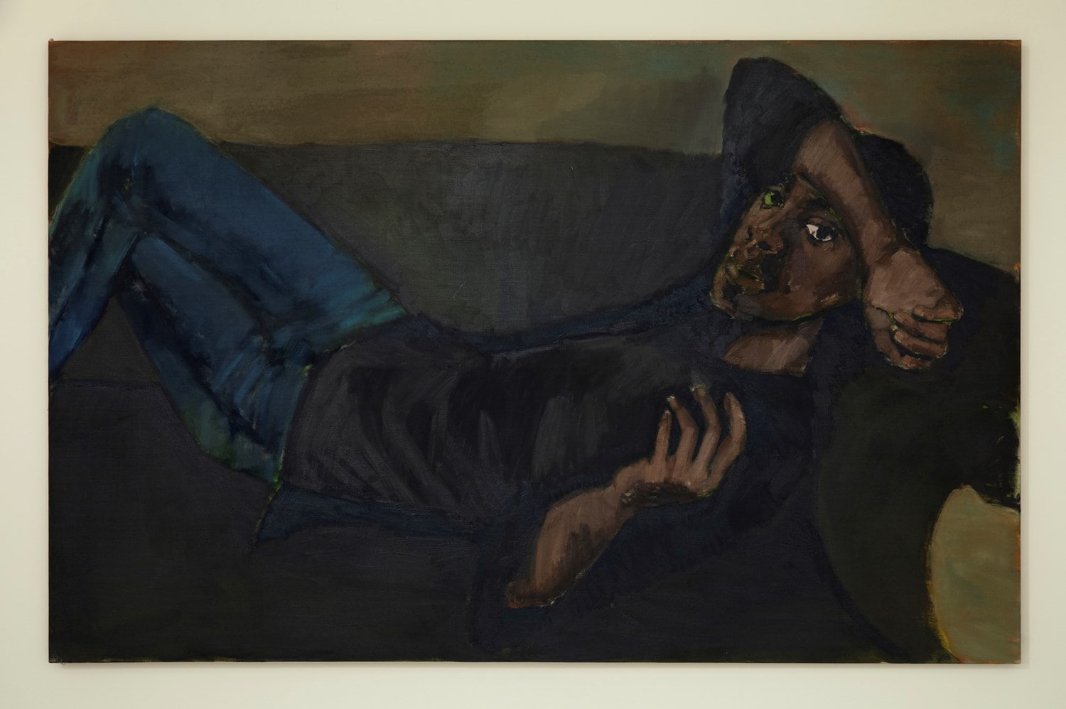 Lynette Yiadom-Boakye paintings Closer to a Comfort 2018