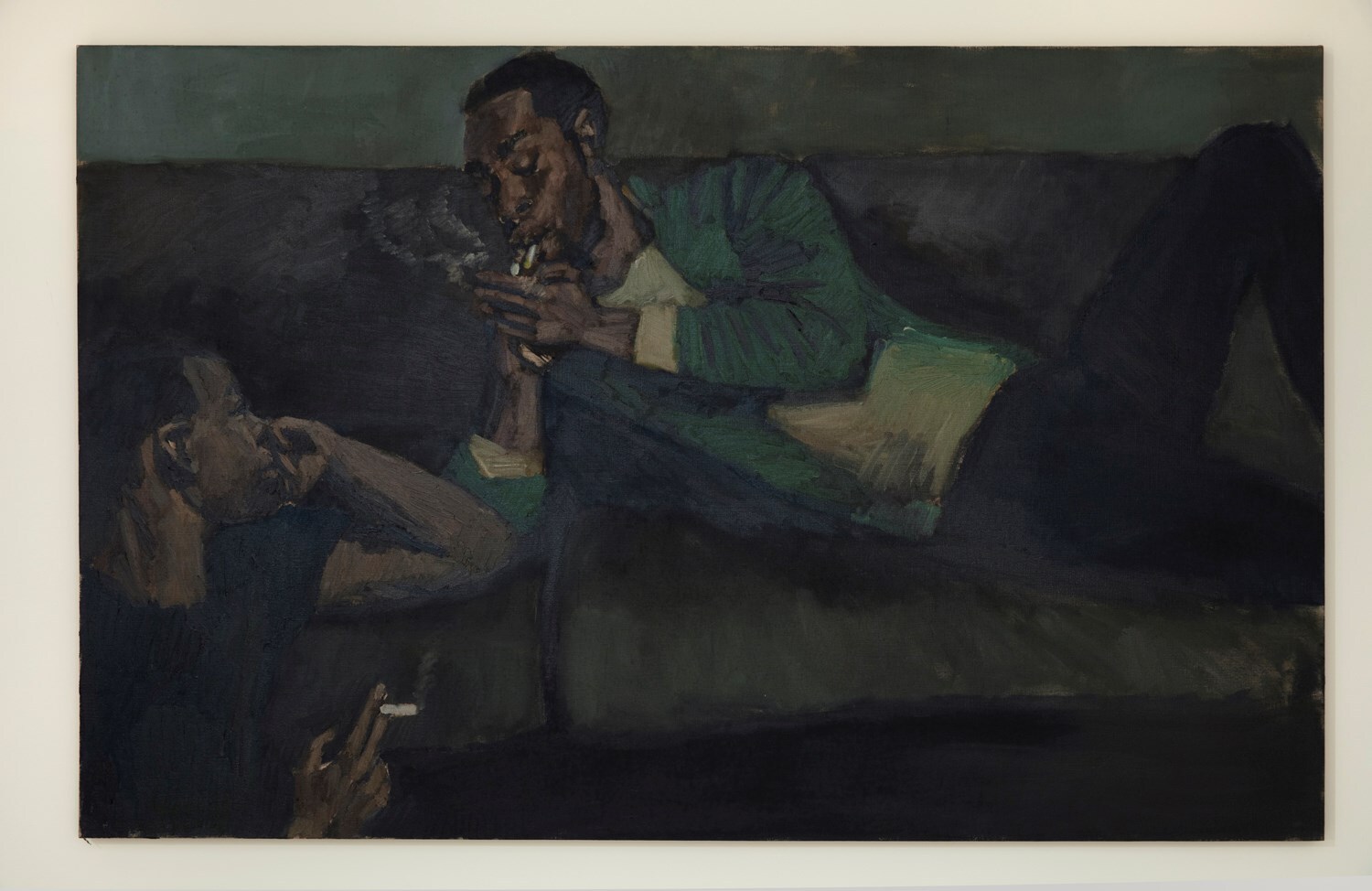 Lynette Yiadom-Boakye paintings Coagulant Dangers 2018