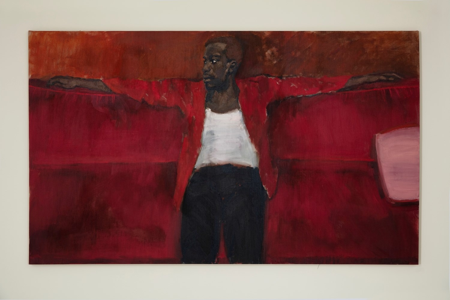 Lynette Yiadom-Boakye paintings The Ventricular 2018