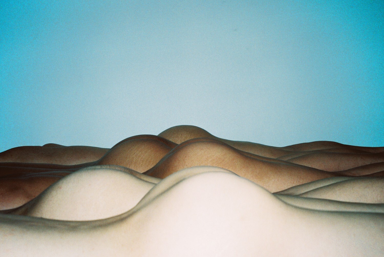 Ren Hang photography peacock naked nature China