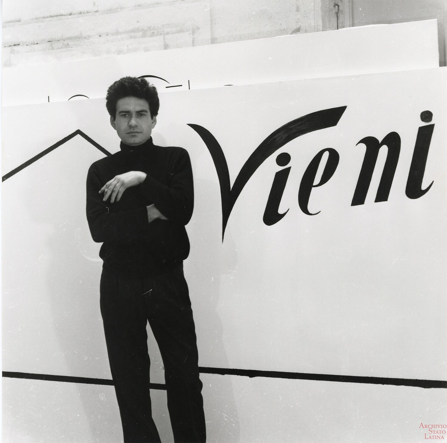 18 Ritratto di Jannis Kounellis, 1961. Courtesy Ar