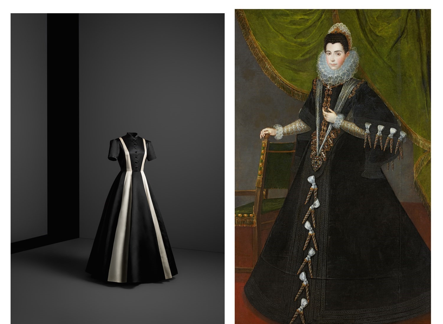 Balenciaga's Fashion Designs Were Inspired by Velázquez and Goya