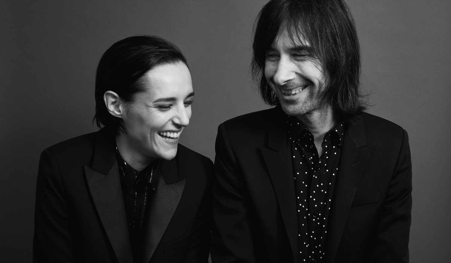 Jehnny Beth and Bobby Gillespie