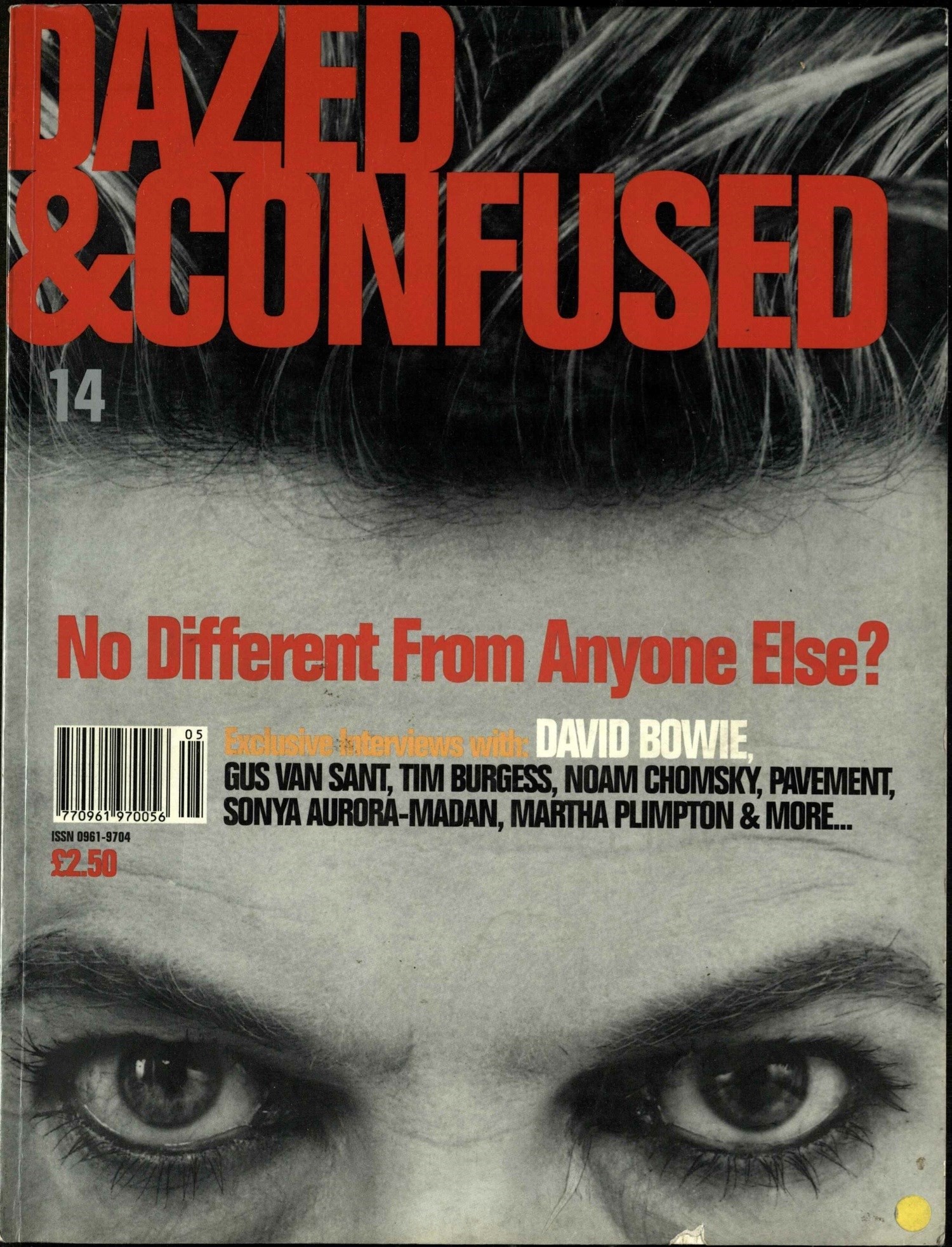 Dazed &amp; Confused Issue 14 David Bowie
