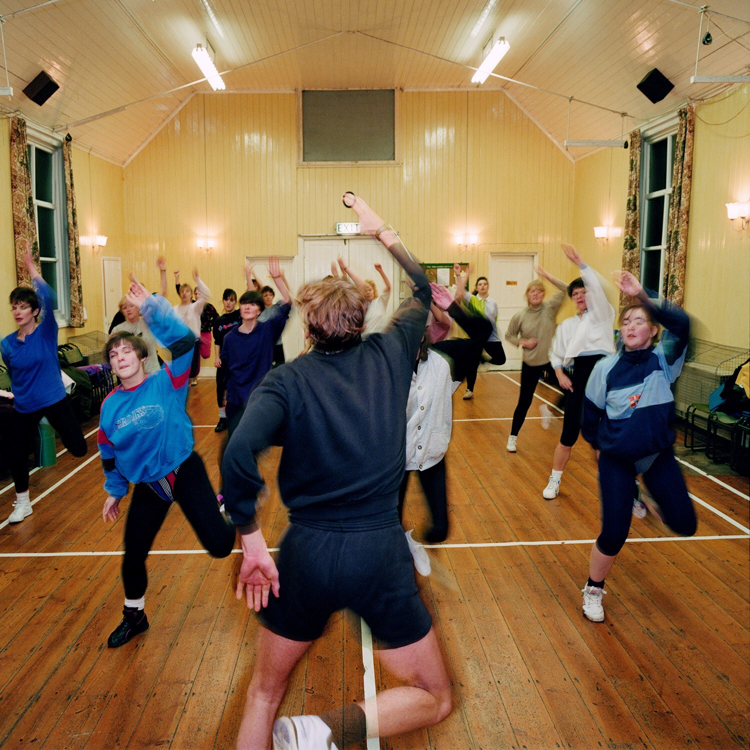 low Fitness class_Chew Stoke by Martin Parr