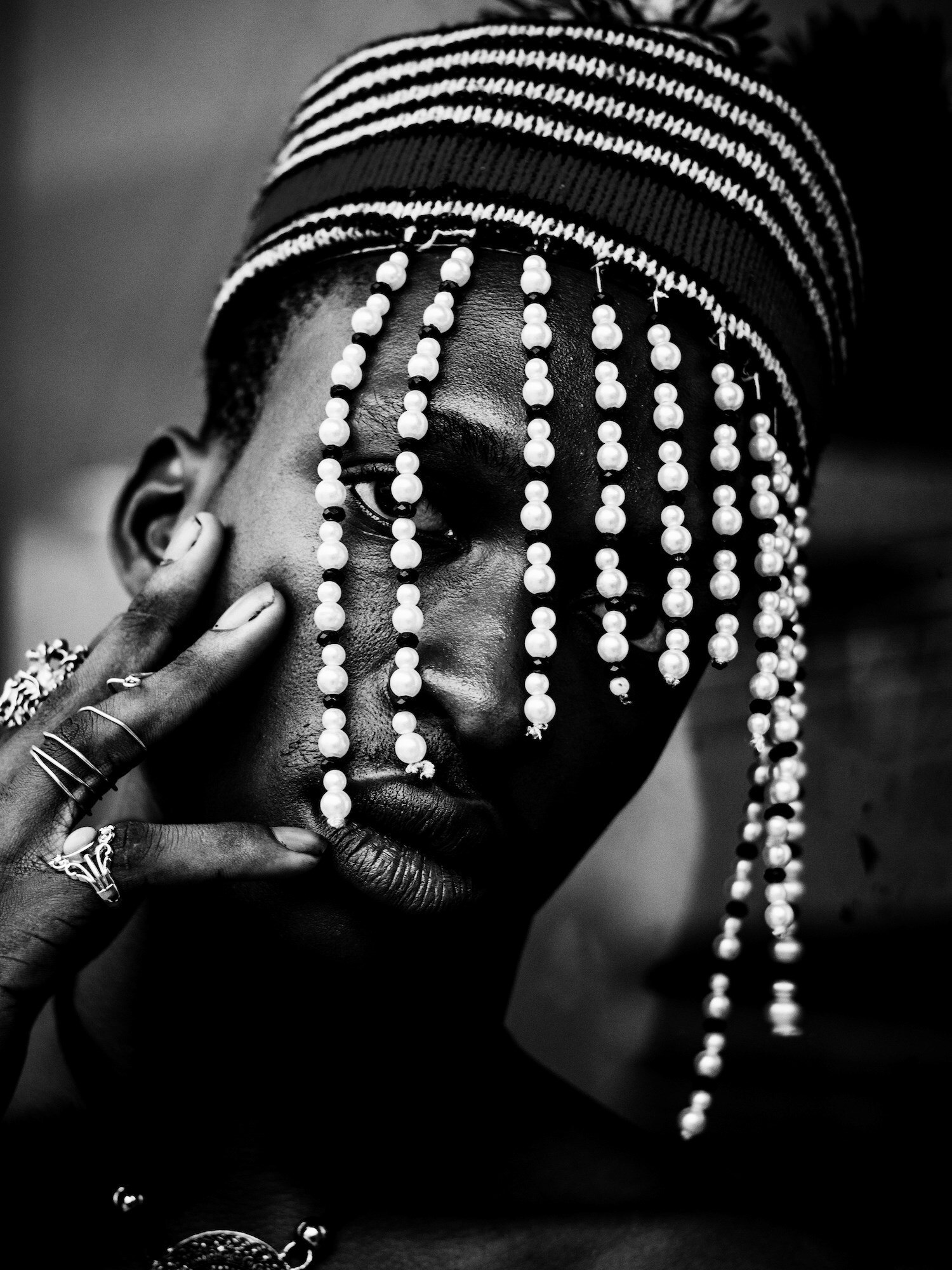 Rachel Seidu at Saint Laurent Rive Droit