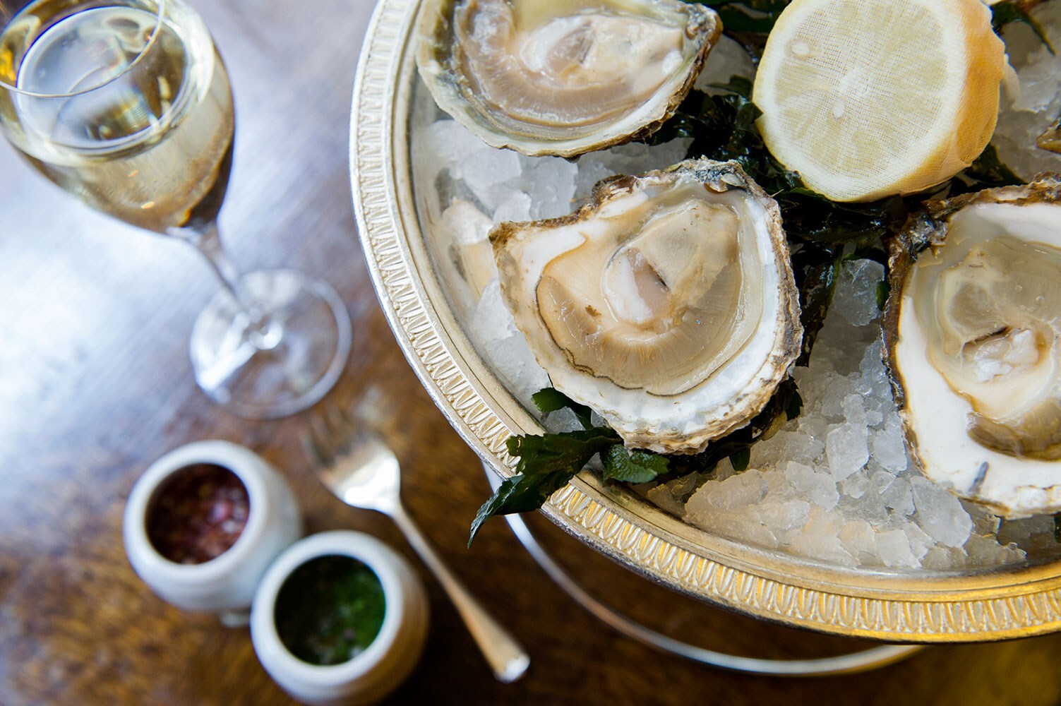 Oysters-&amp;-Pol-Roger-at-J-Sheekey-Oyster-Bar-by-Sim