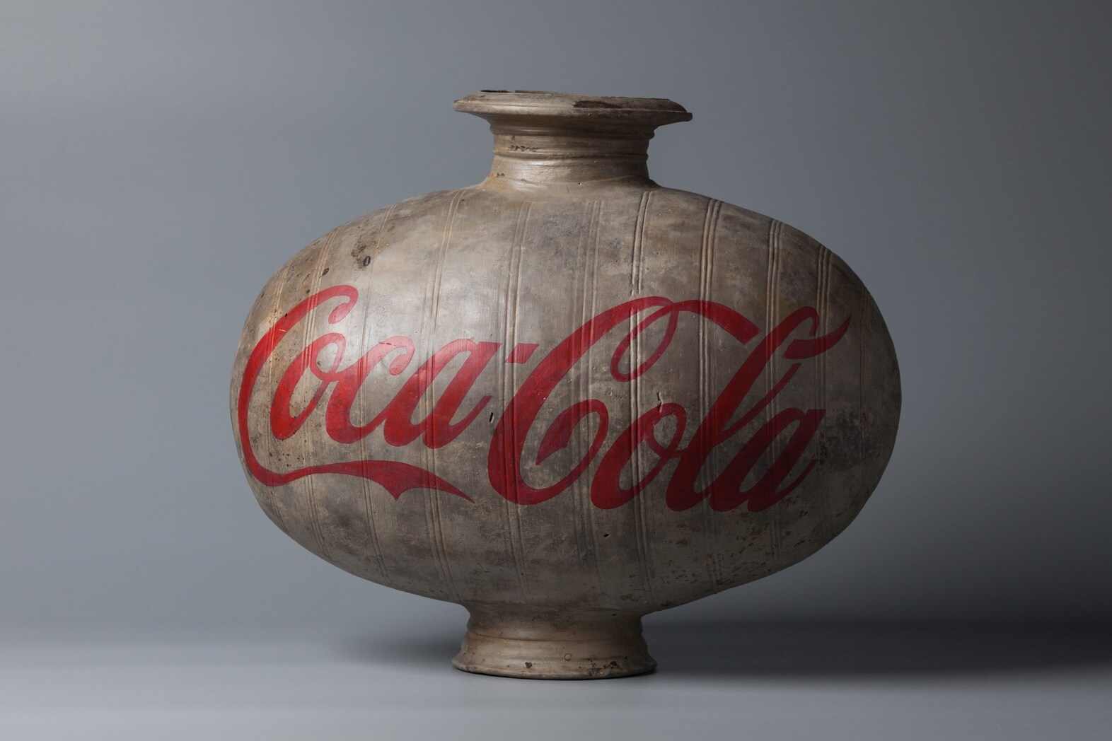Ai Weiwei, Han Dynasty Urn With Coca-Cola Logo, 2014