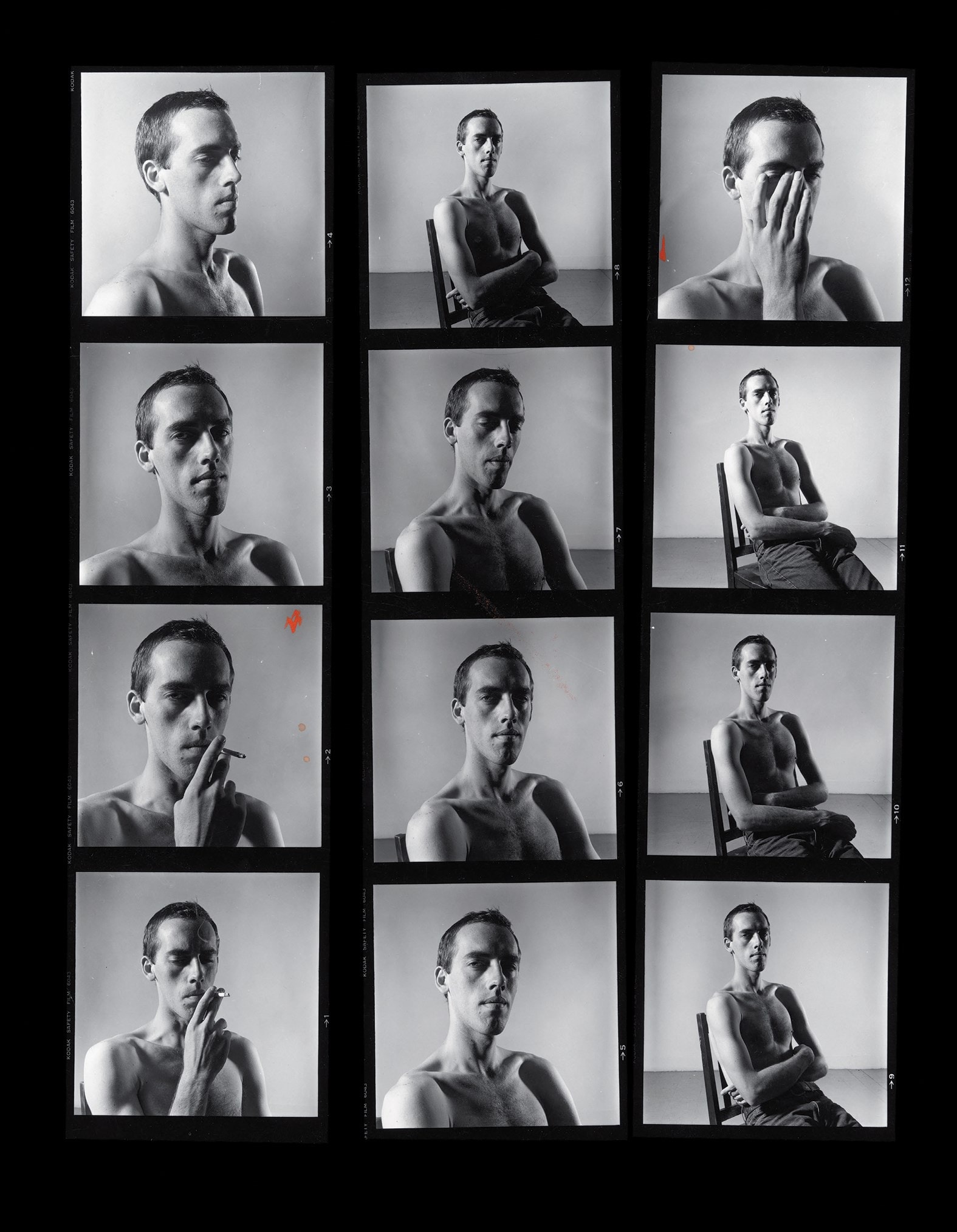 Hujar: Contact Sheets MACK 