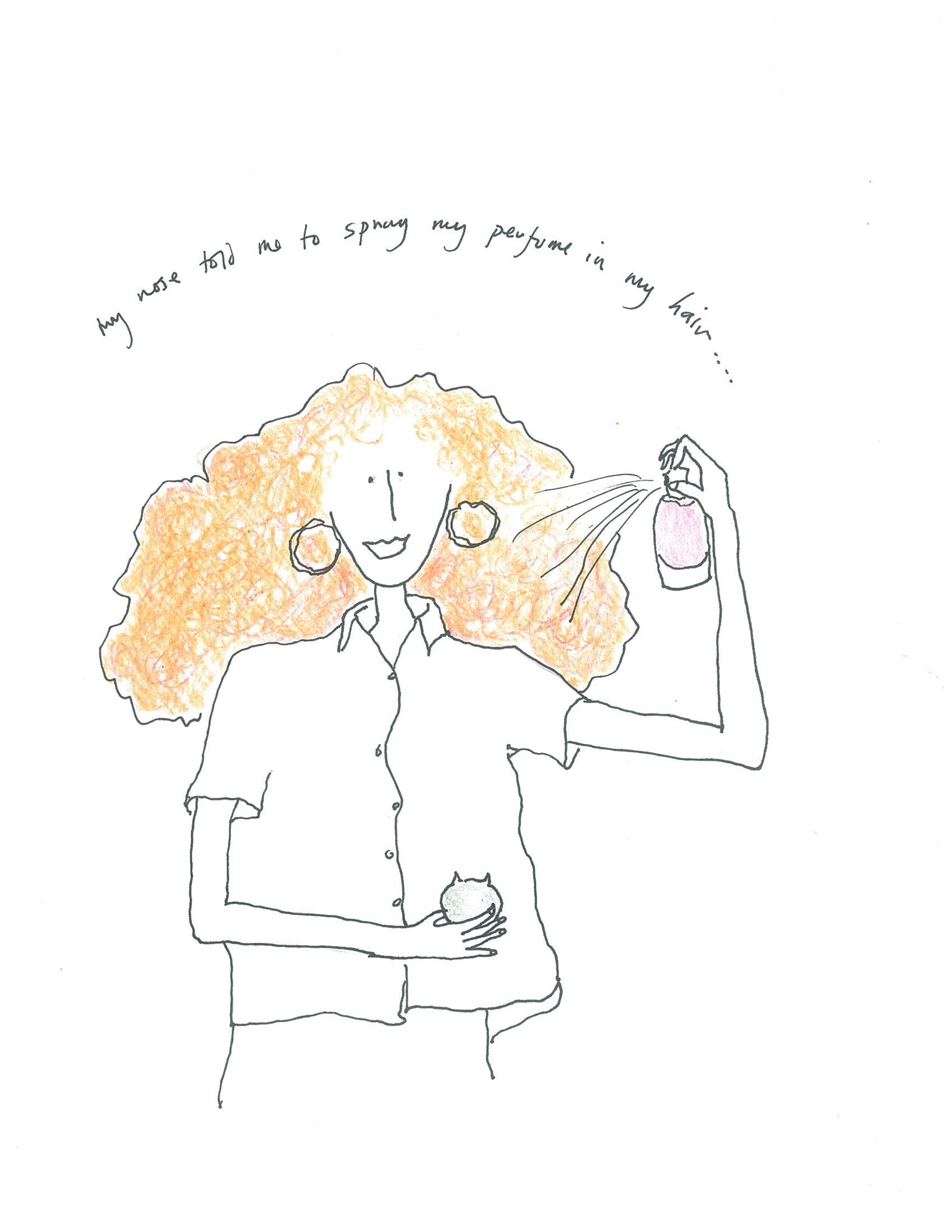 Illustration by Grace Coddington for AnOther 