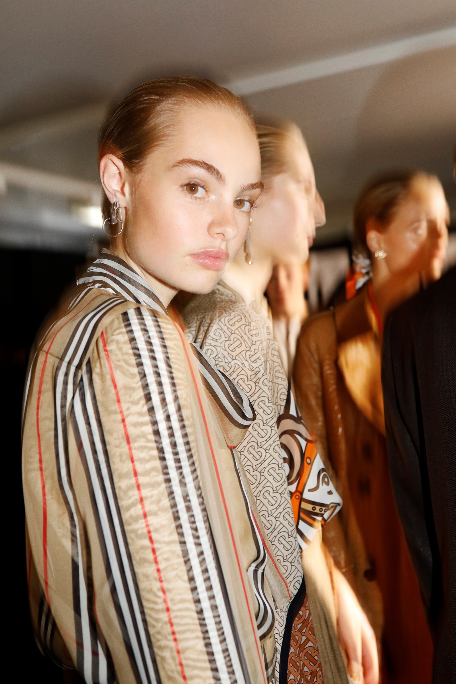 Backstage at the Burberry Spring_Summer 2019 Show_